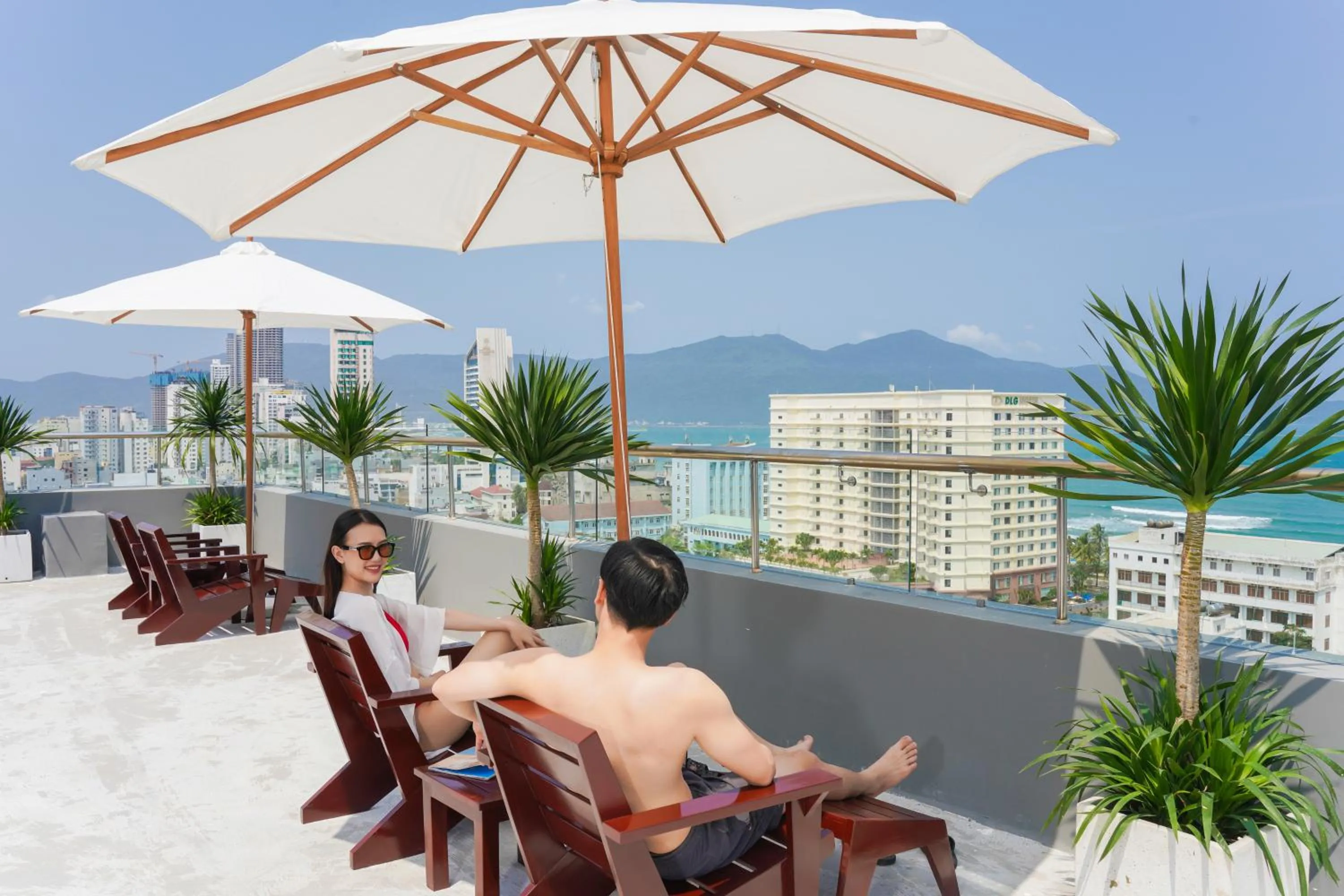 Balcony/Terrace in Hotel Soco