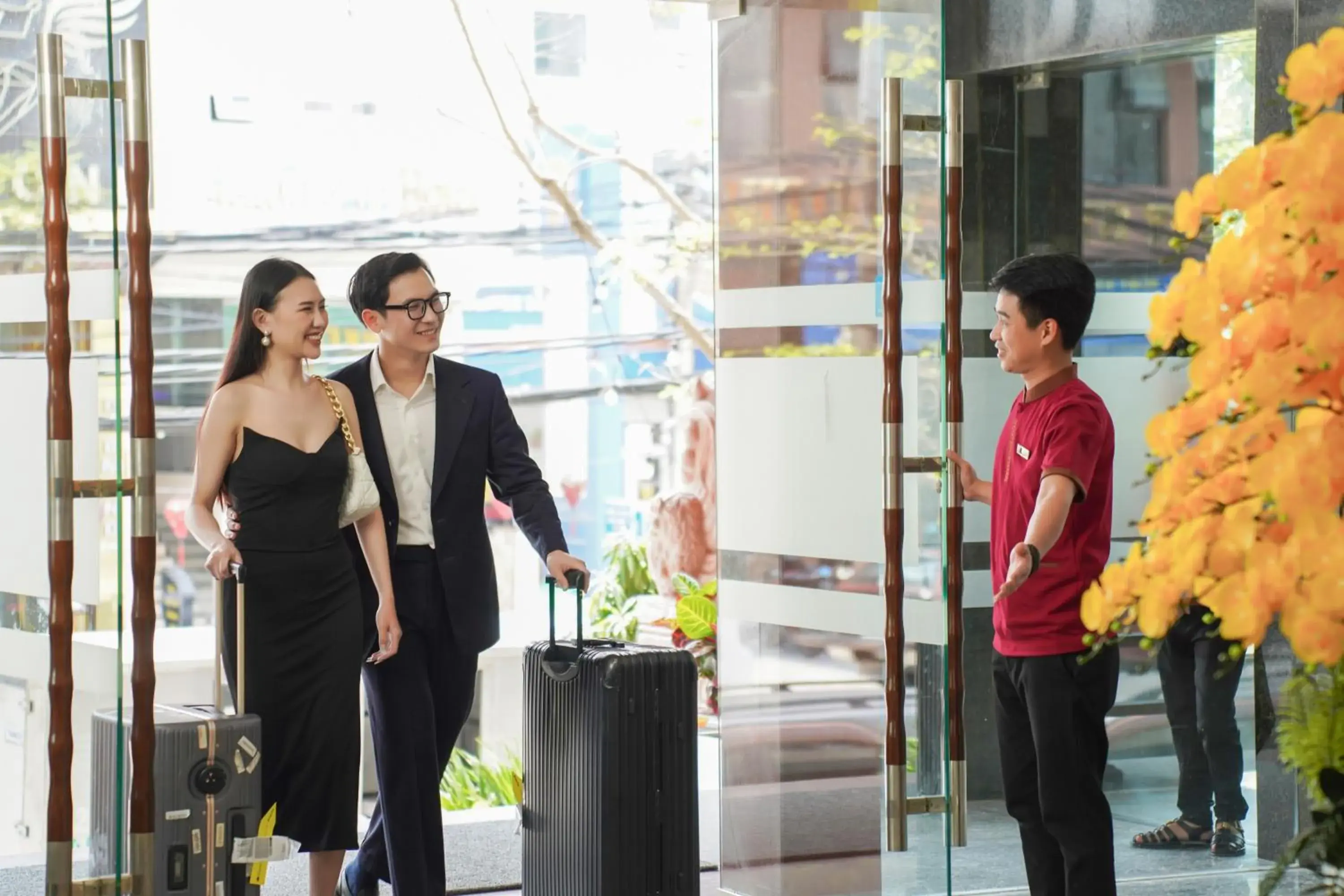 Lobby or reception in Hotel Soco Lobby or reception in Hotel Soco