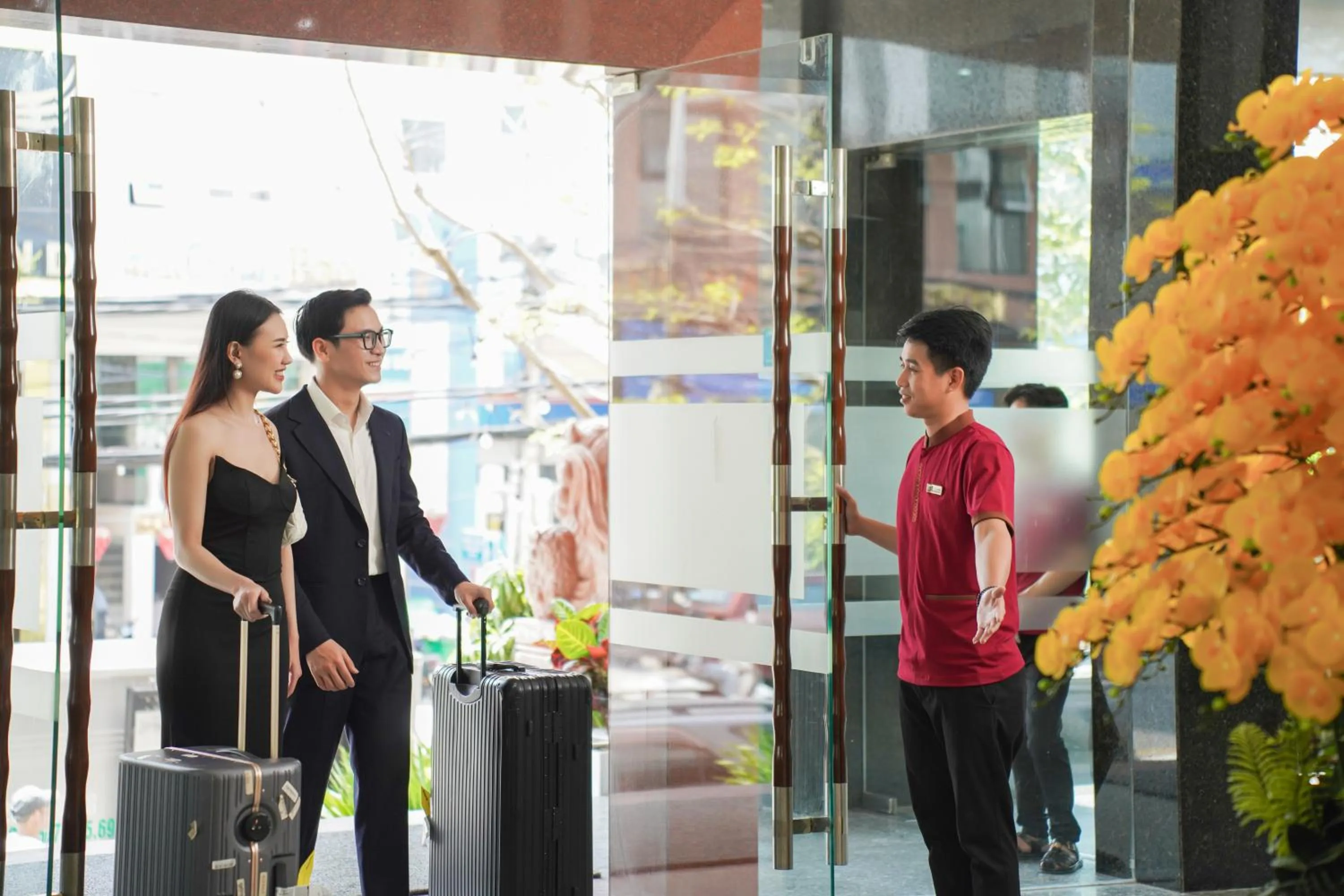 Lobby or reception in Hotel Soco