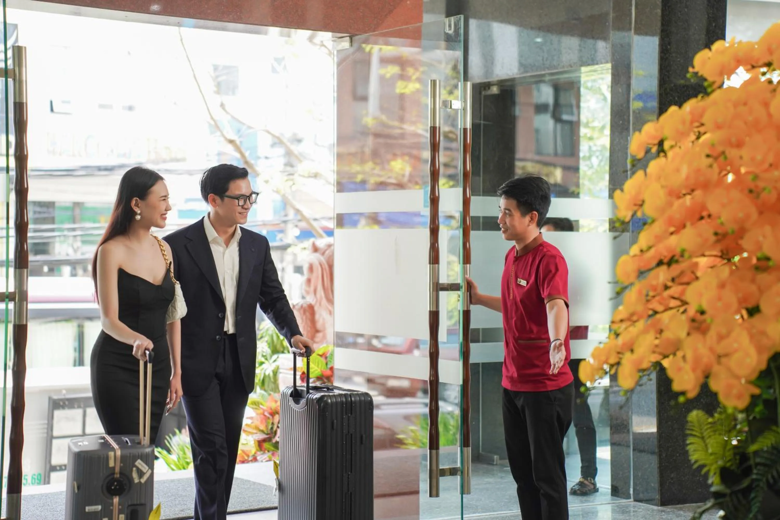 Lobby or reception in Hotel Soco