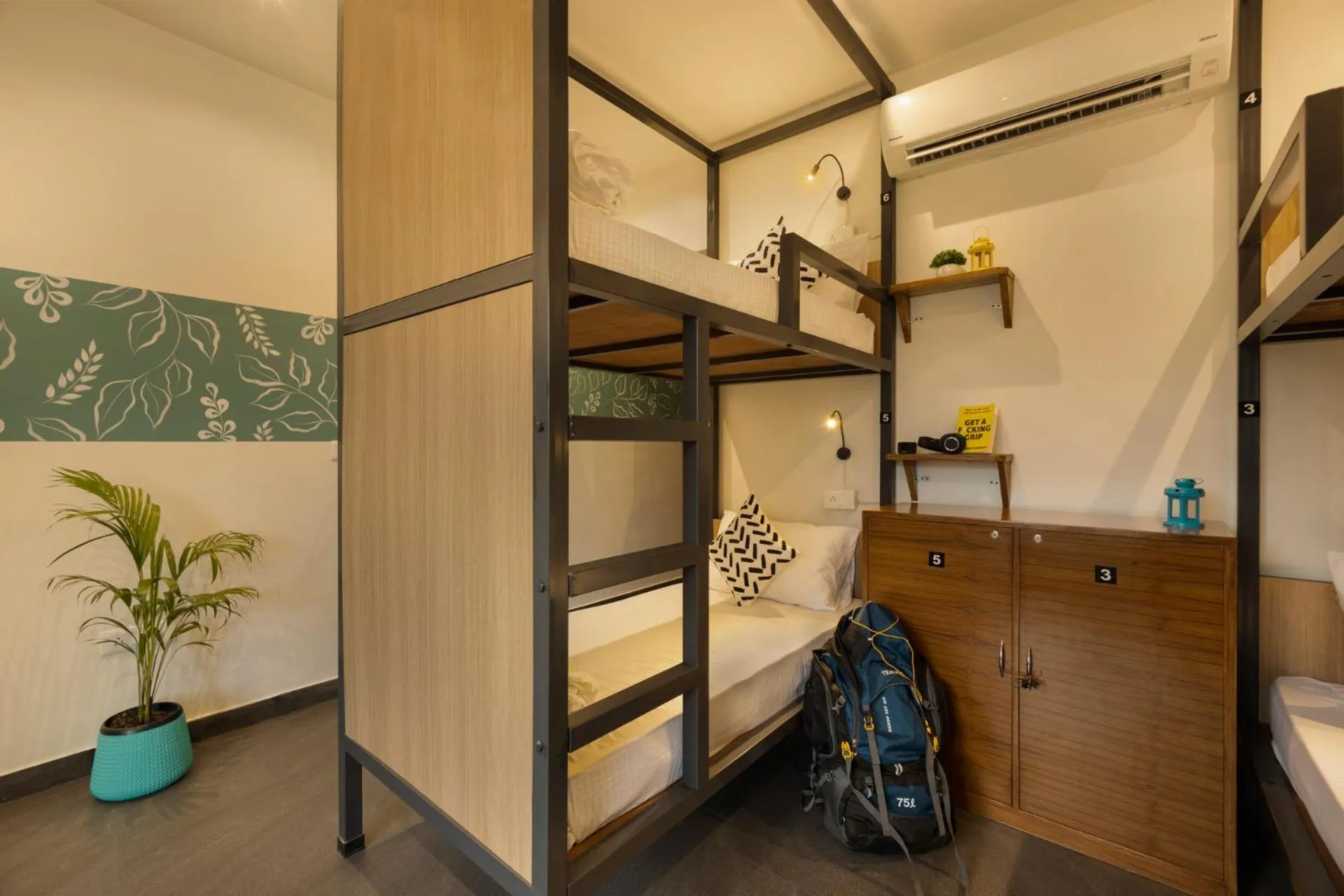 Bed in Zostel Plus Rishikesh, Mohanchatti