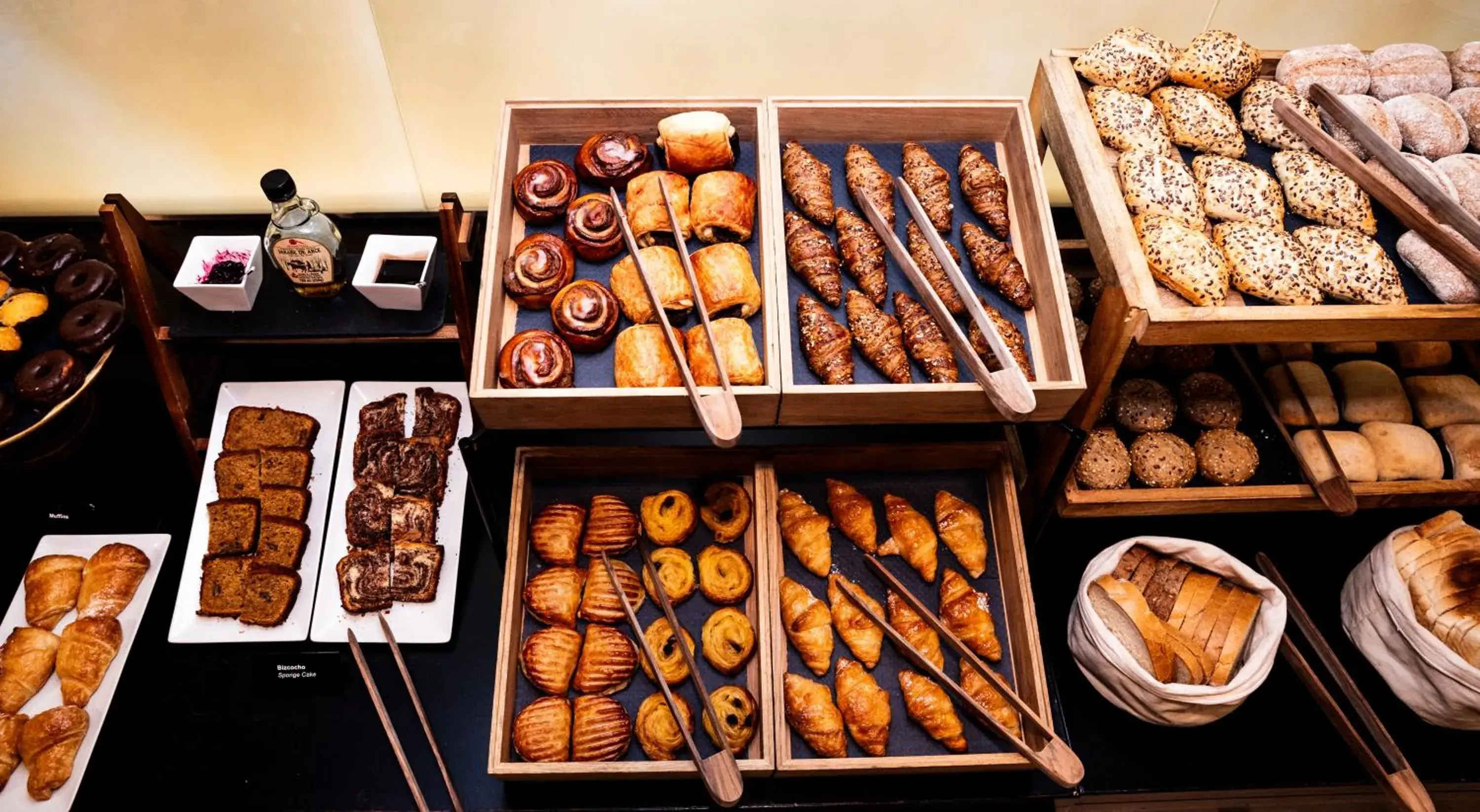 Buffet breakfast in Acevi Villarroel Buffet breakfast in Acevi Villarroel