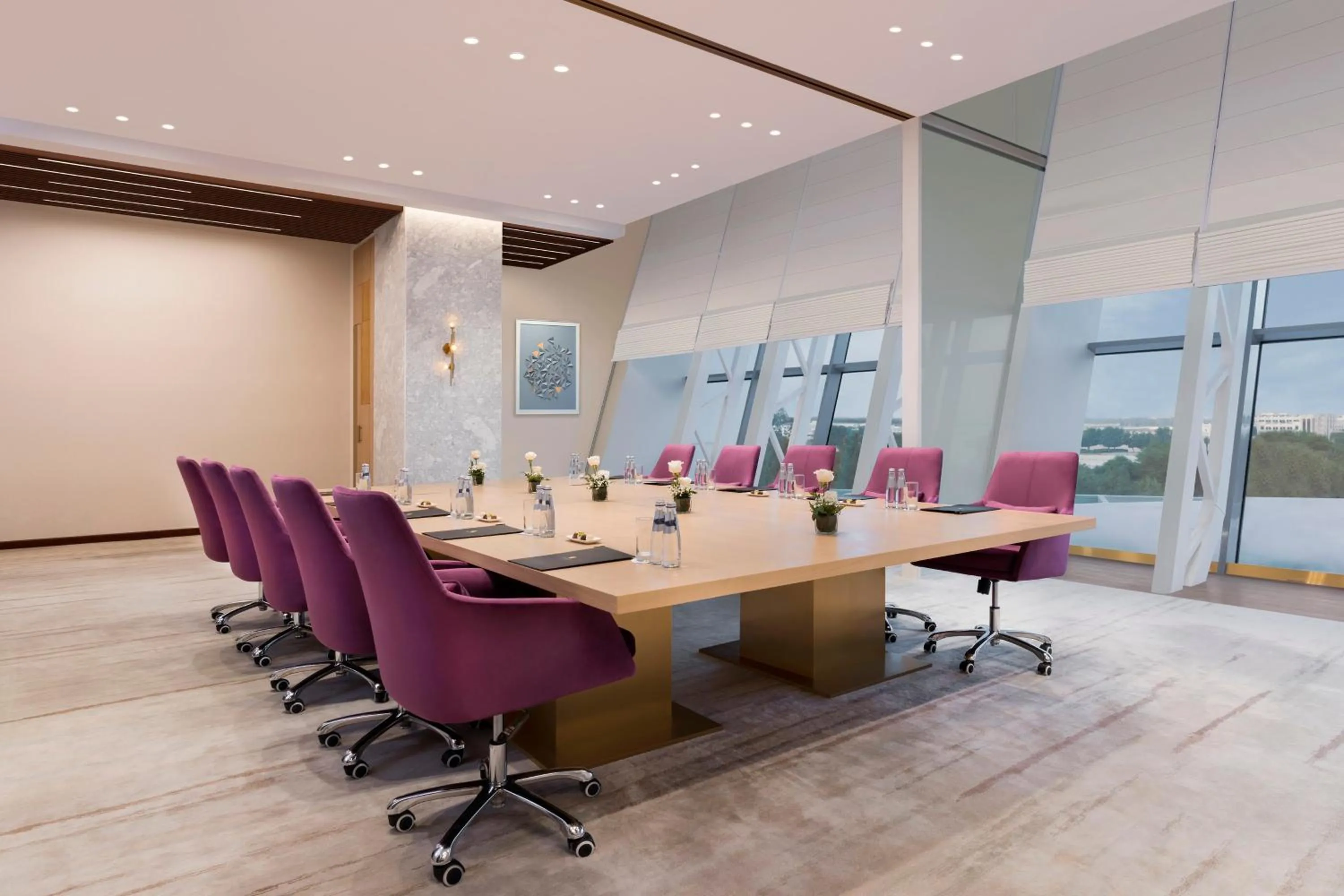 Meeting/conference room in Velero Hotel Doha Lusail