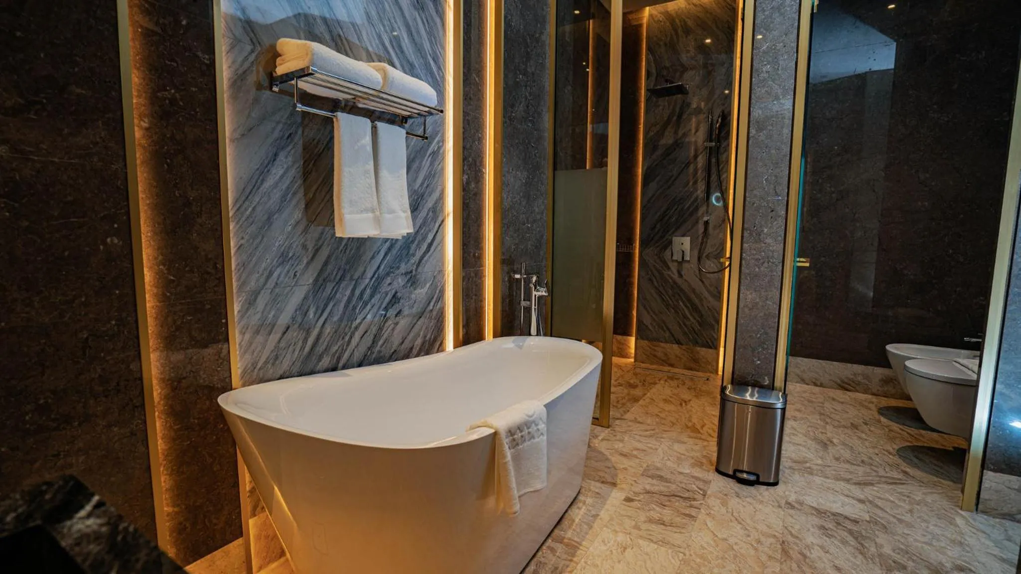 Bathroom in Velero Hotel Doha Lusail