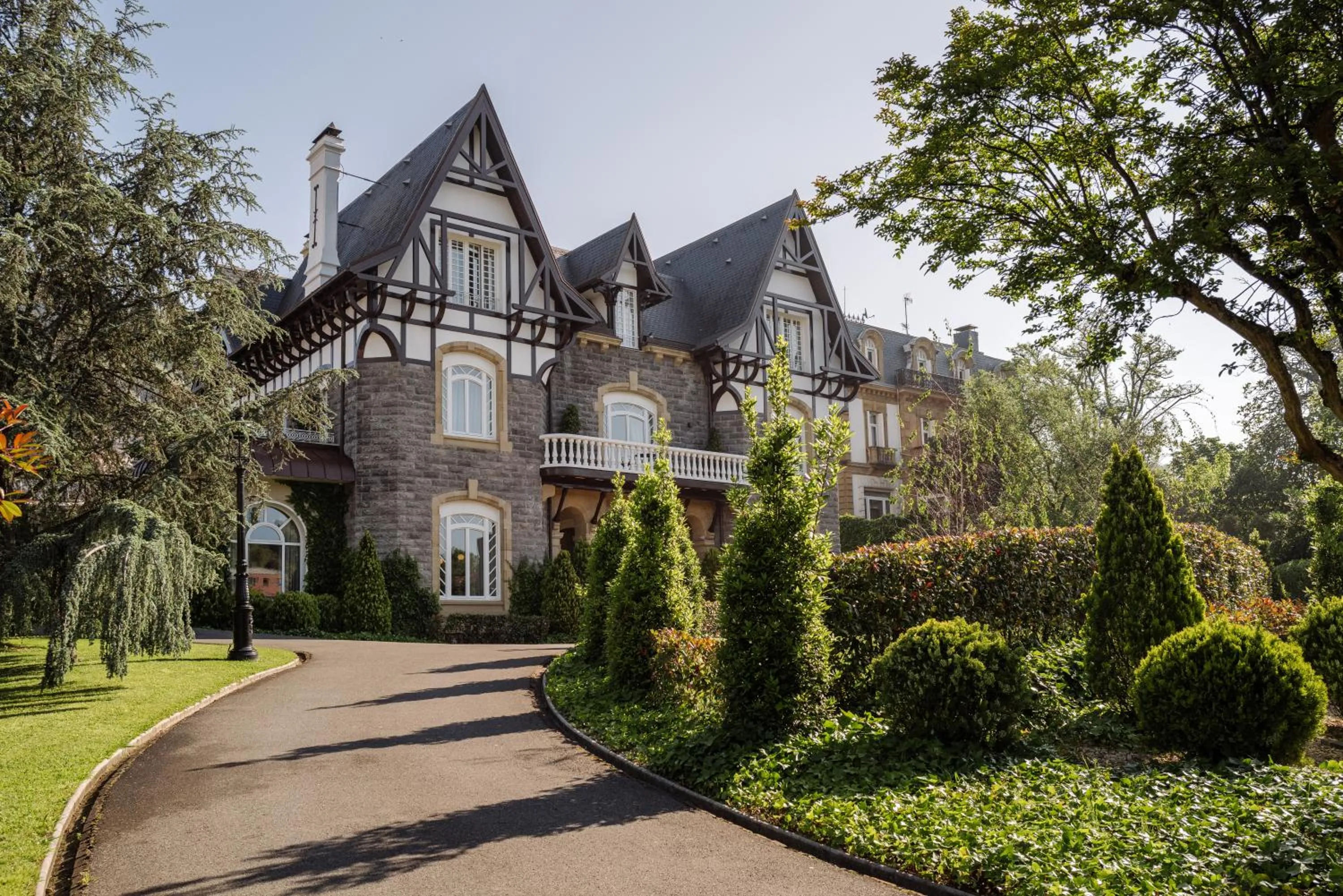 Property building in Hotel Villa Soro