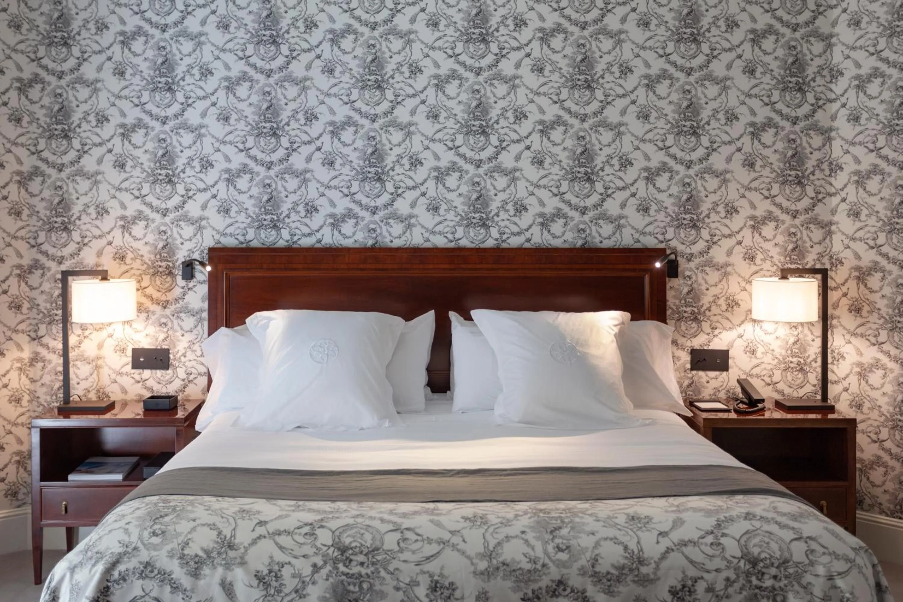 Bed in Hotel Villa Soro