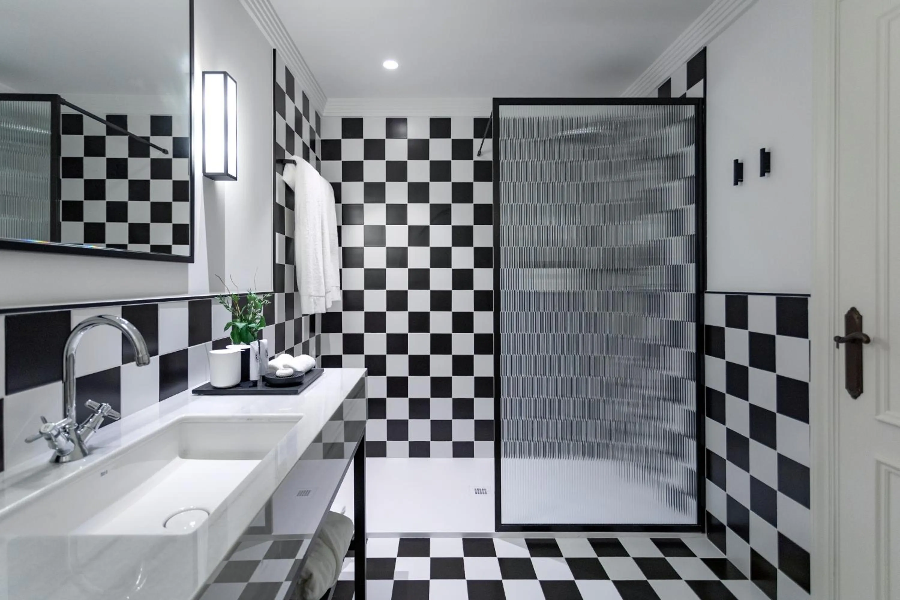 Bathroom in Hotel Villa Soro