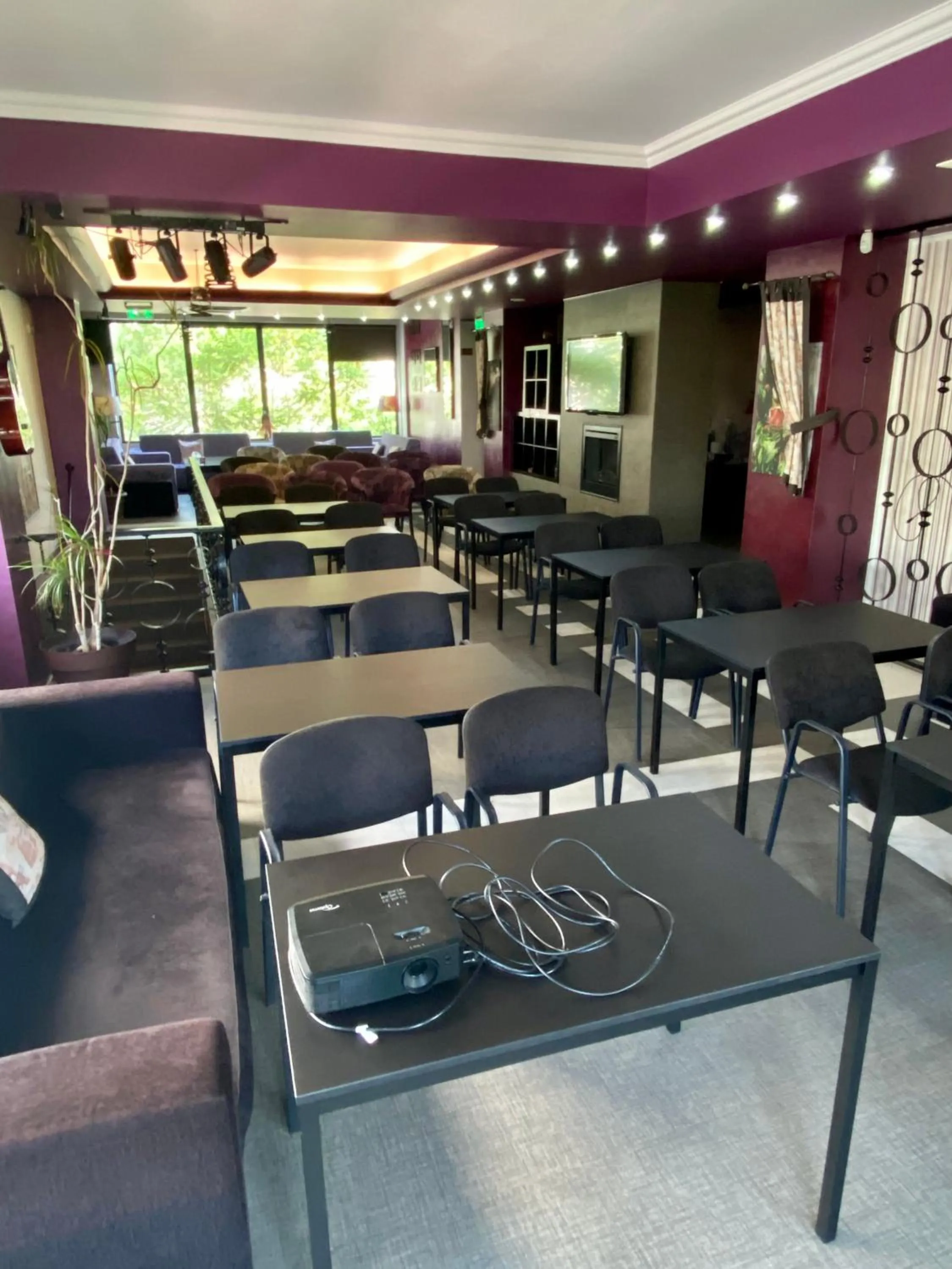 Meeting/conference room in Pensiunea Rix Rooms