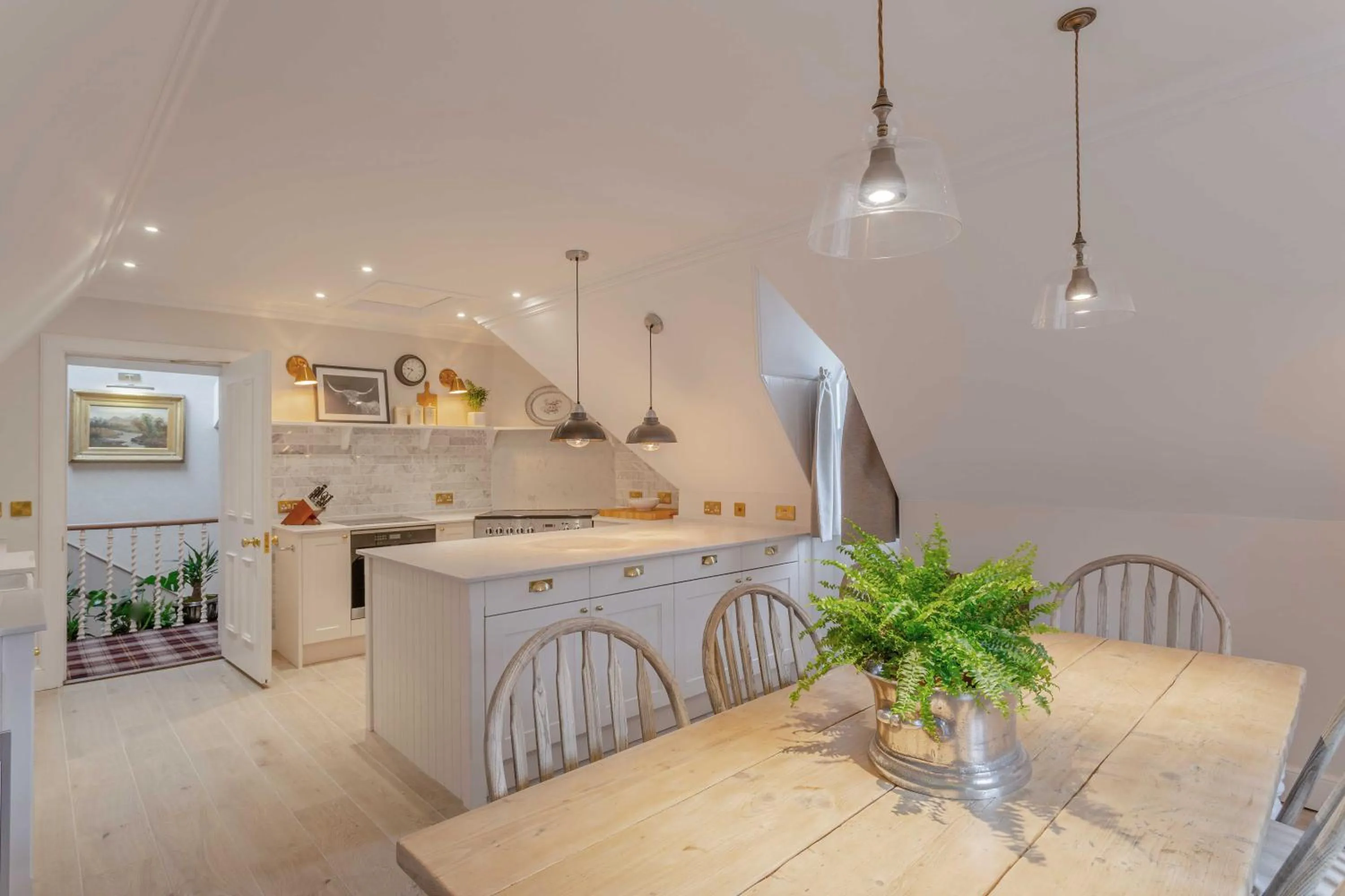 kitchen in Glenapp Castle