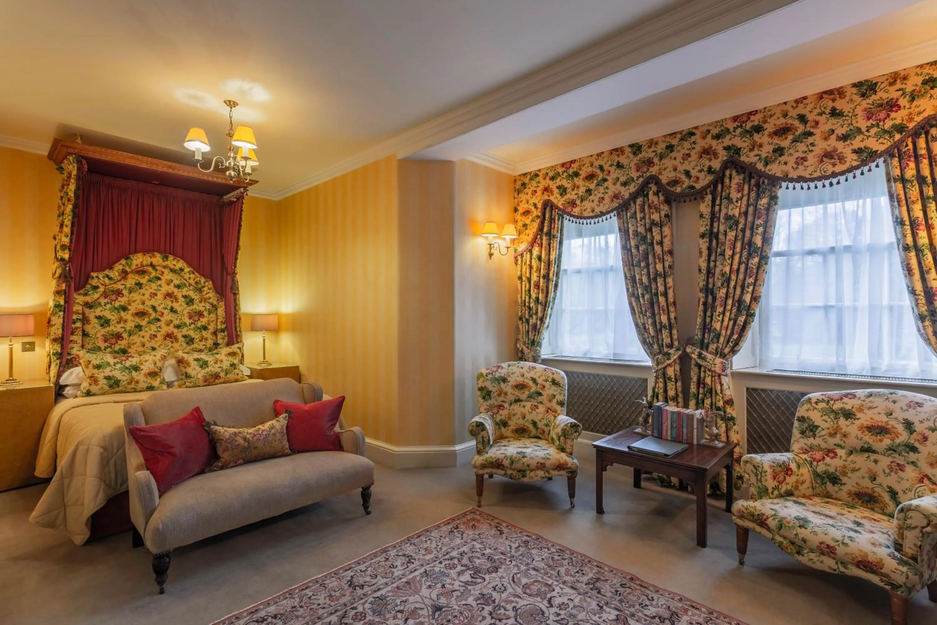 Bed in Glenapp Castle