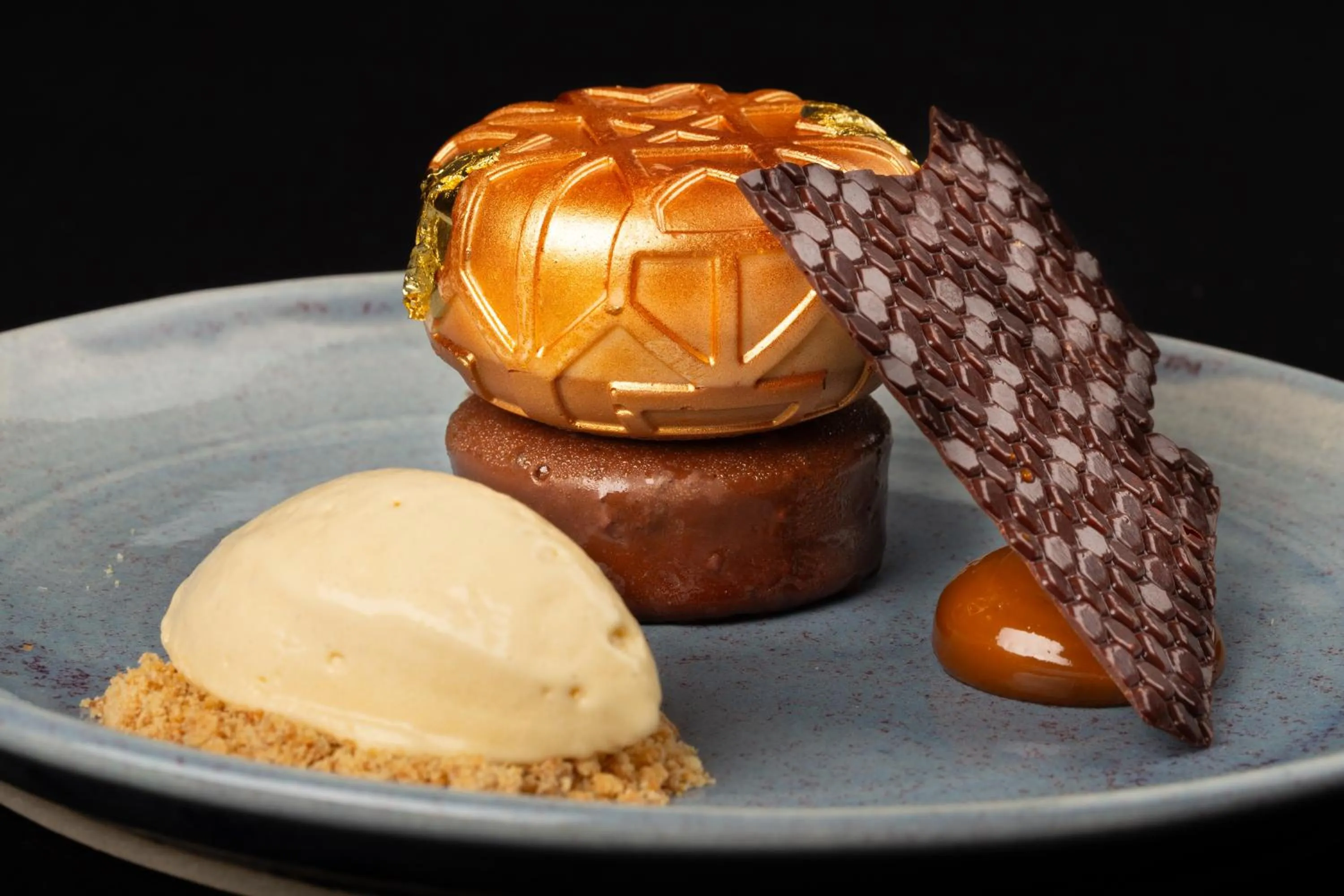 Food close-up in Glenapp Castle