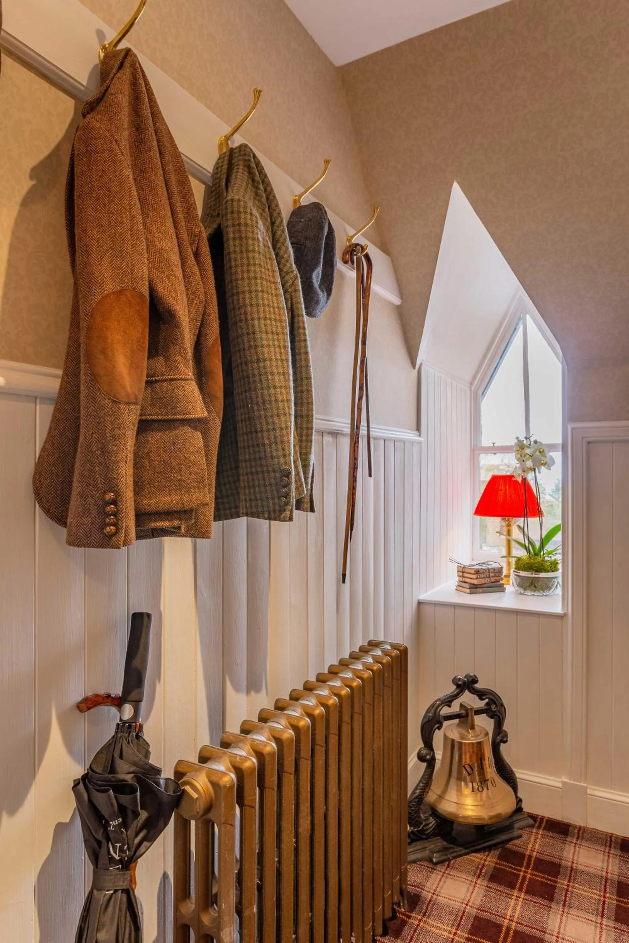 Living room in Glenapp Castle