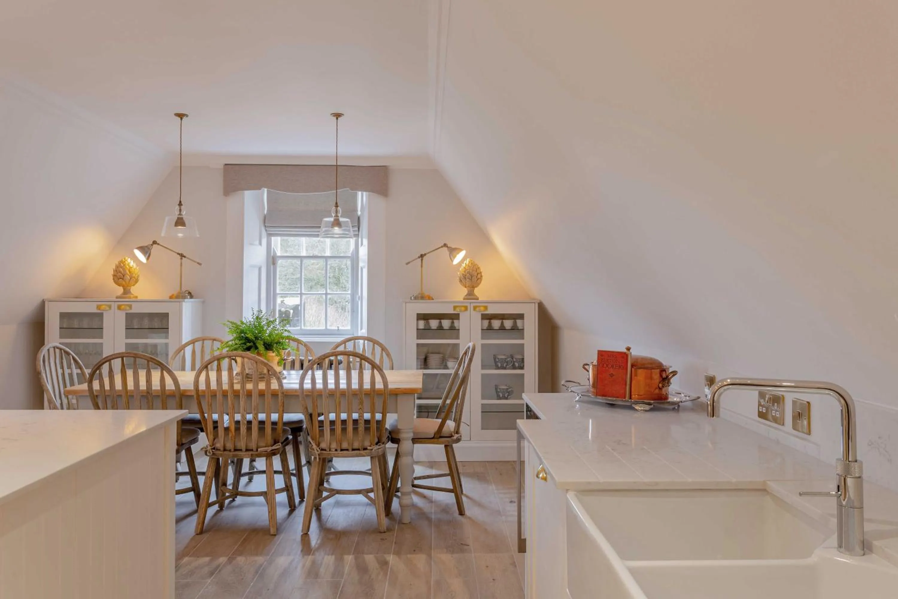kitchen in Glenapp Castle