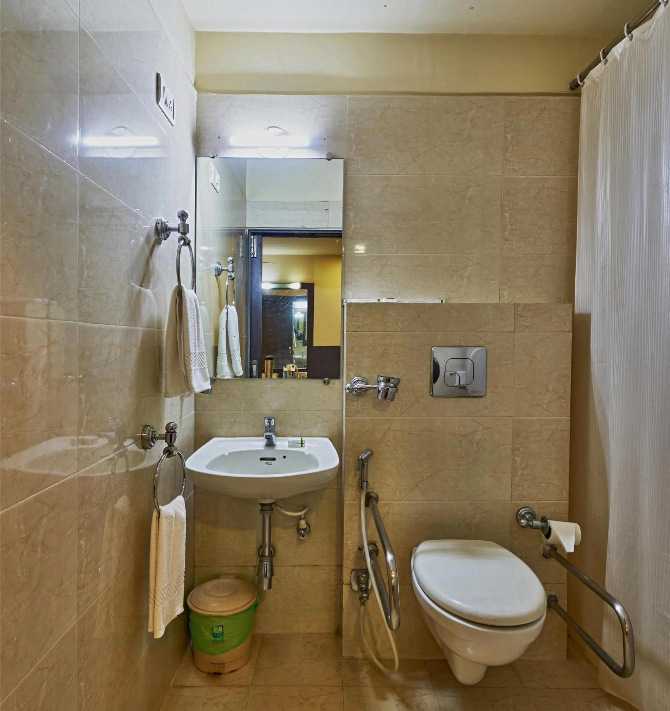 Bathroom in Hotel Atria, Kolhapur