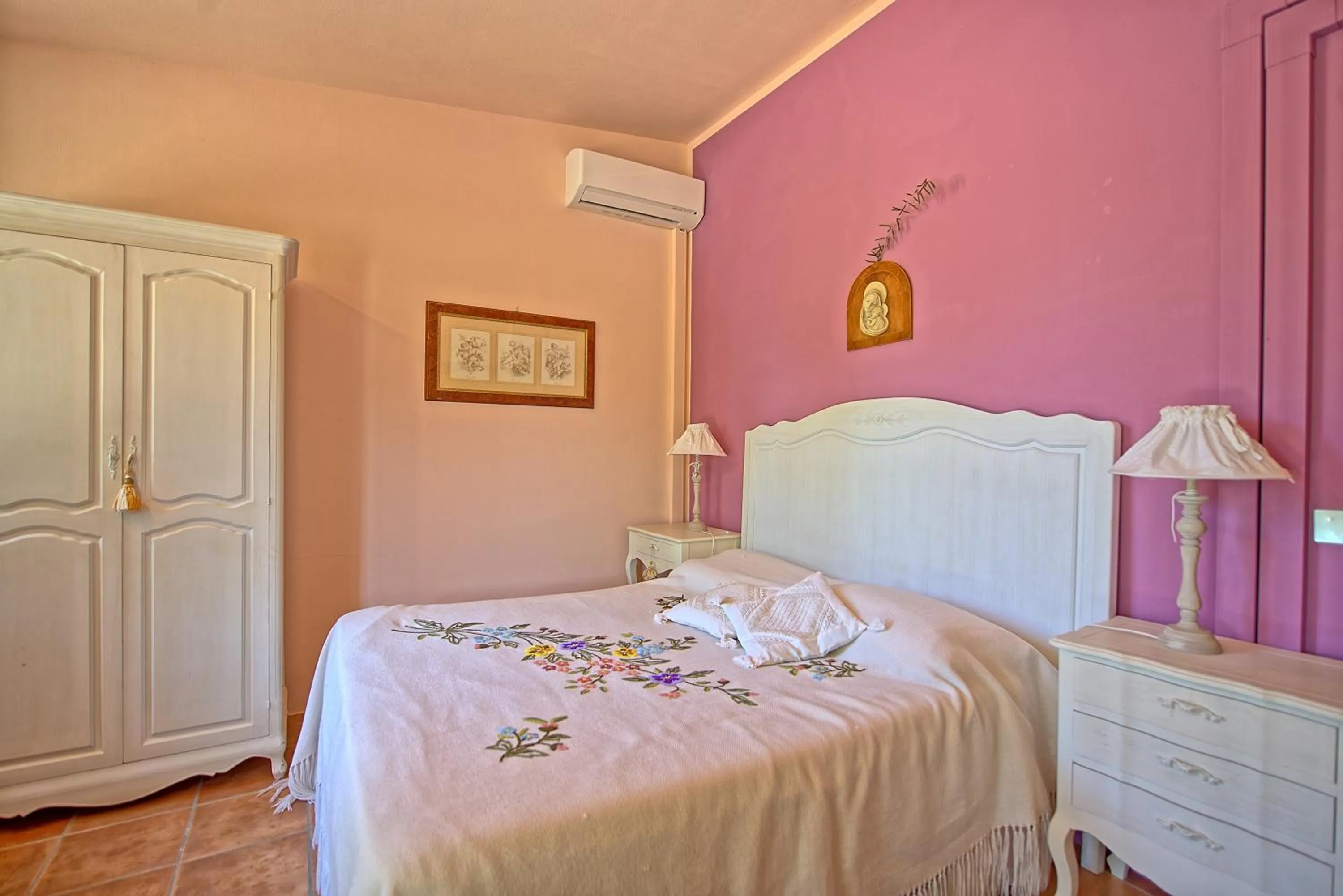Bedroom, Bed in Holiday Home Casa Ovile by PosarelliVillas