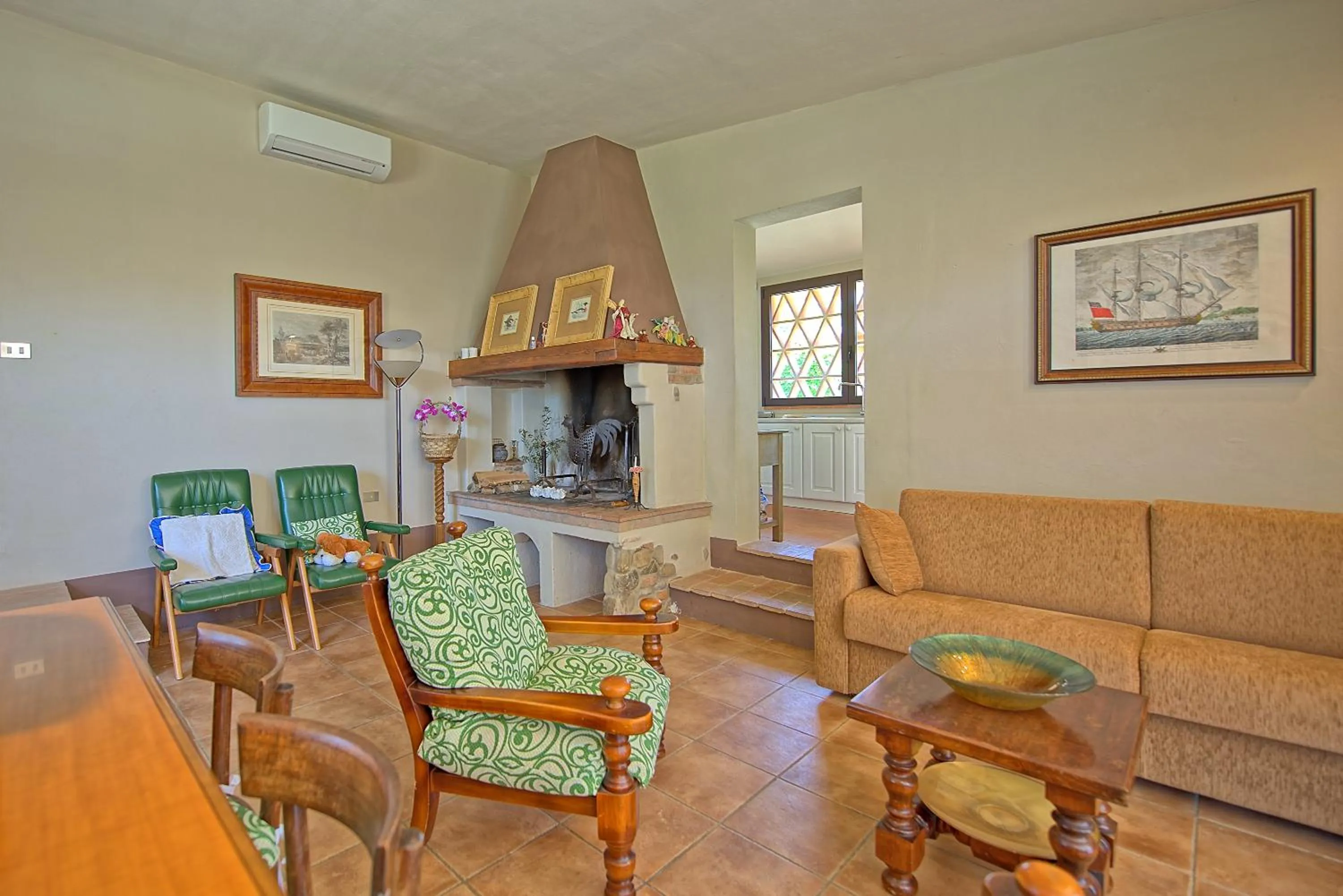 Living room in Holiday Home Casa Ovile by PosarelliVillas
