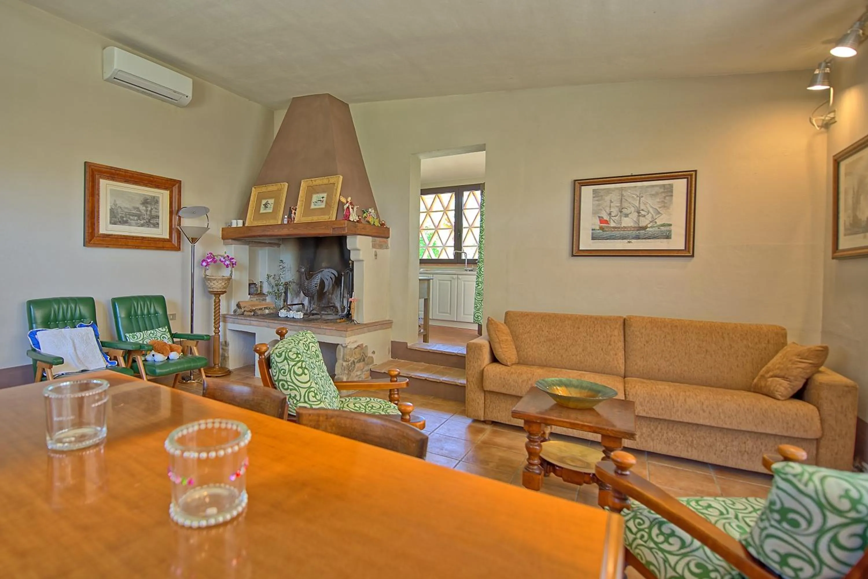 Living room in Holiday Home Casa Ovile by PosarelliVillas