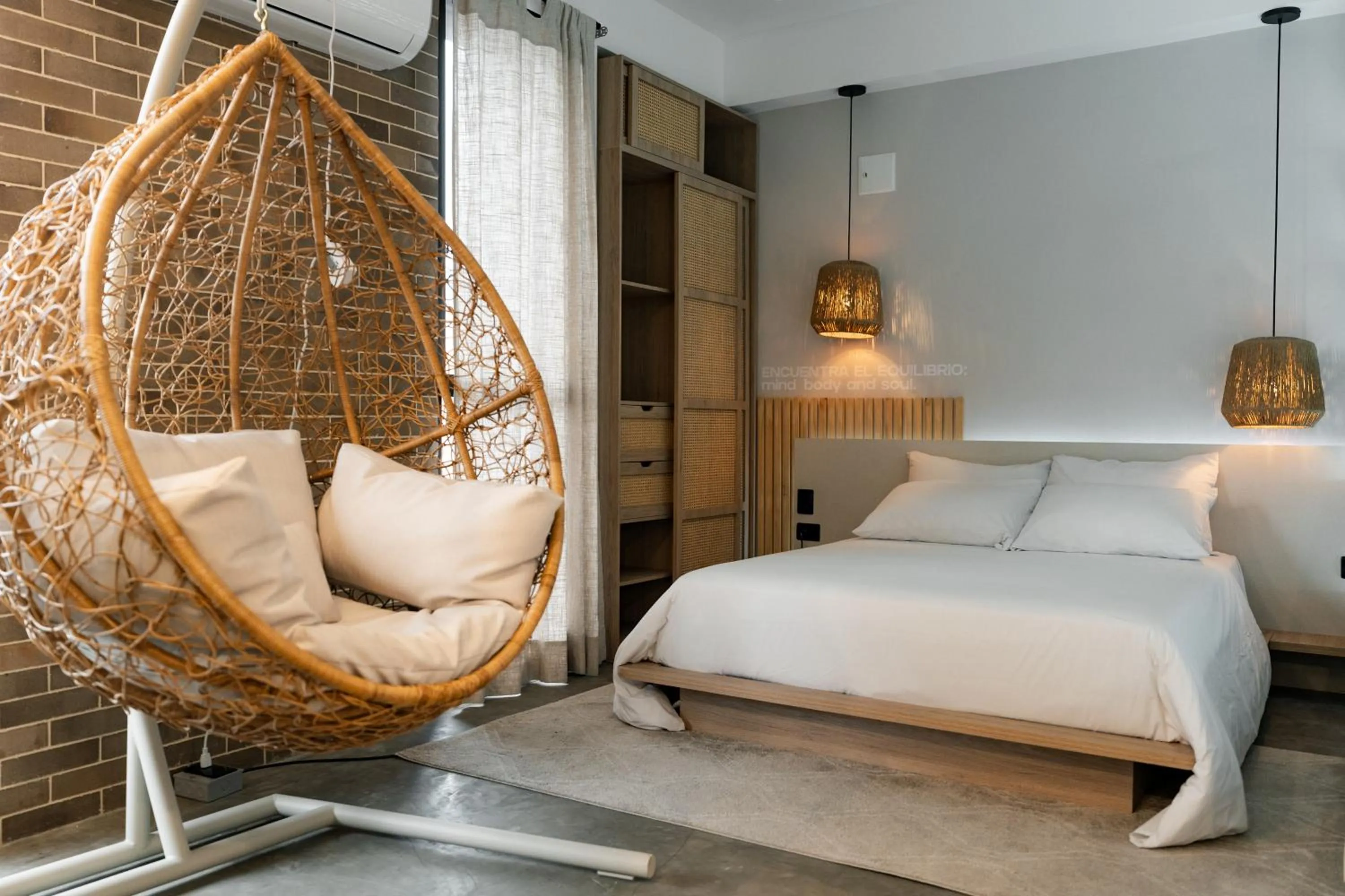 Bed in Indie Universe Creative Hotel