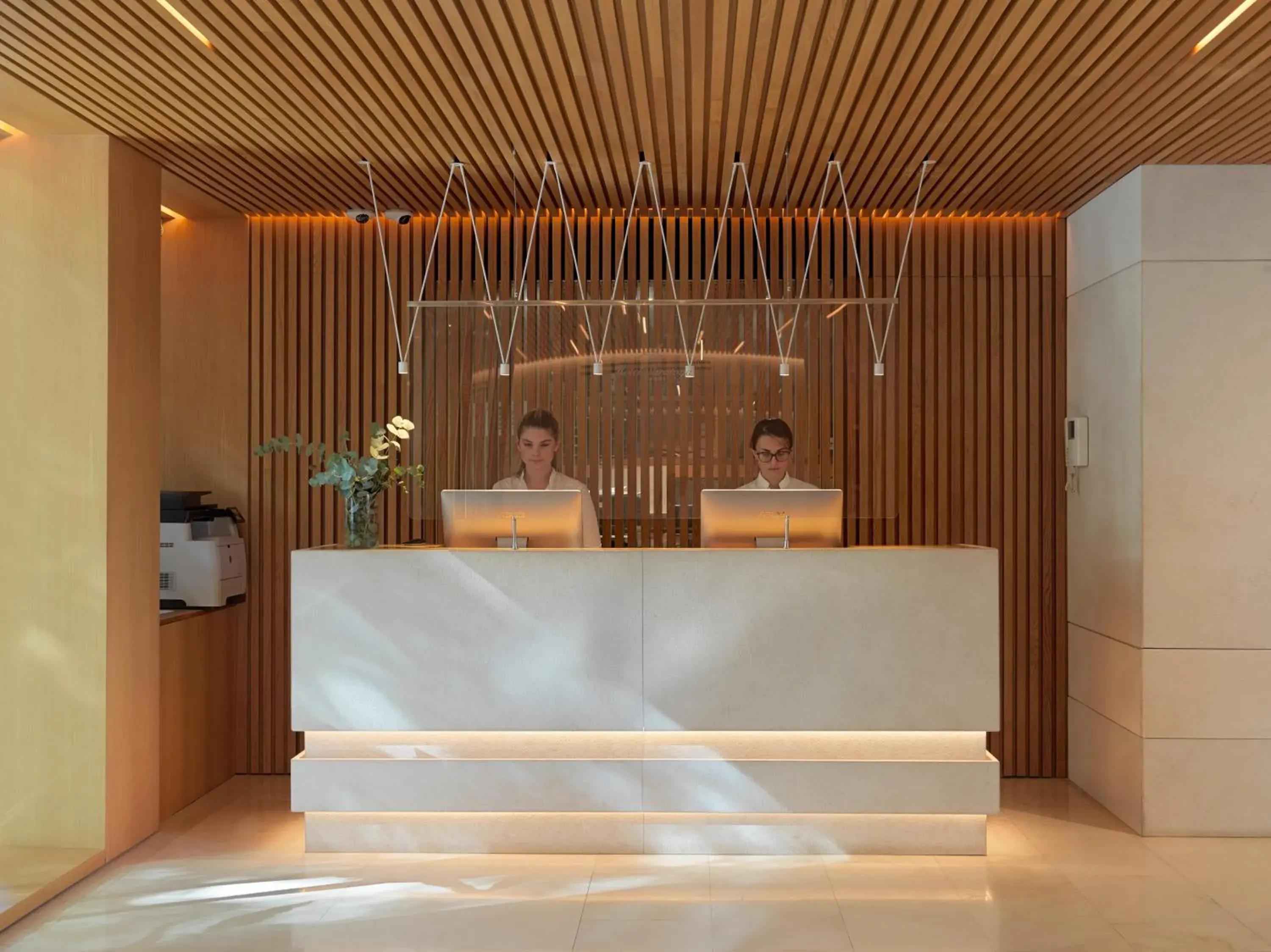 Lobby or reception in Hotel Saratoga Lobby or reception in Hotel Saratoga