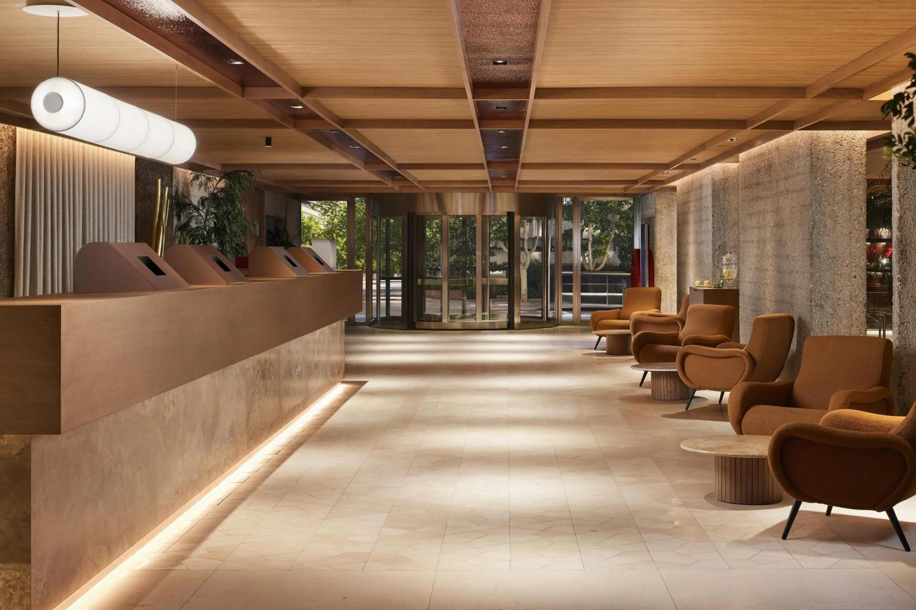 Lobby or reception in NH Collection Madrid Eurobuilding