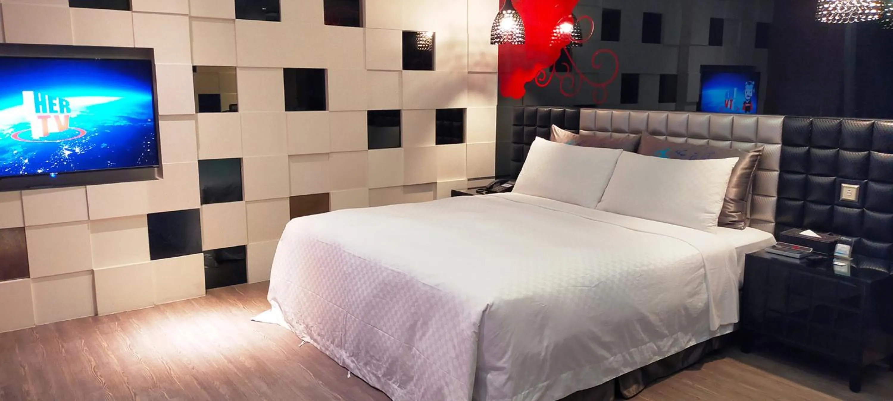 Decorative detail, Bed in Icloud Luxury Resort & Hotel