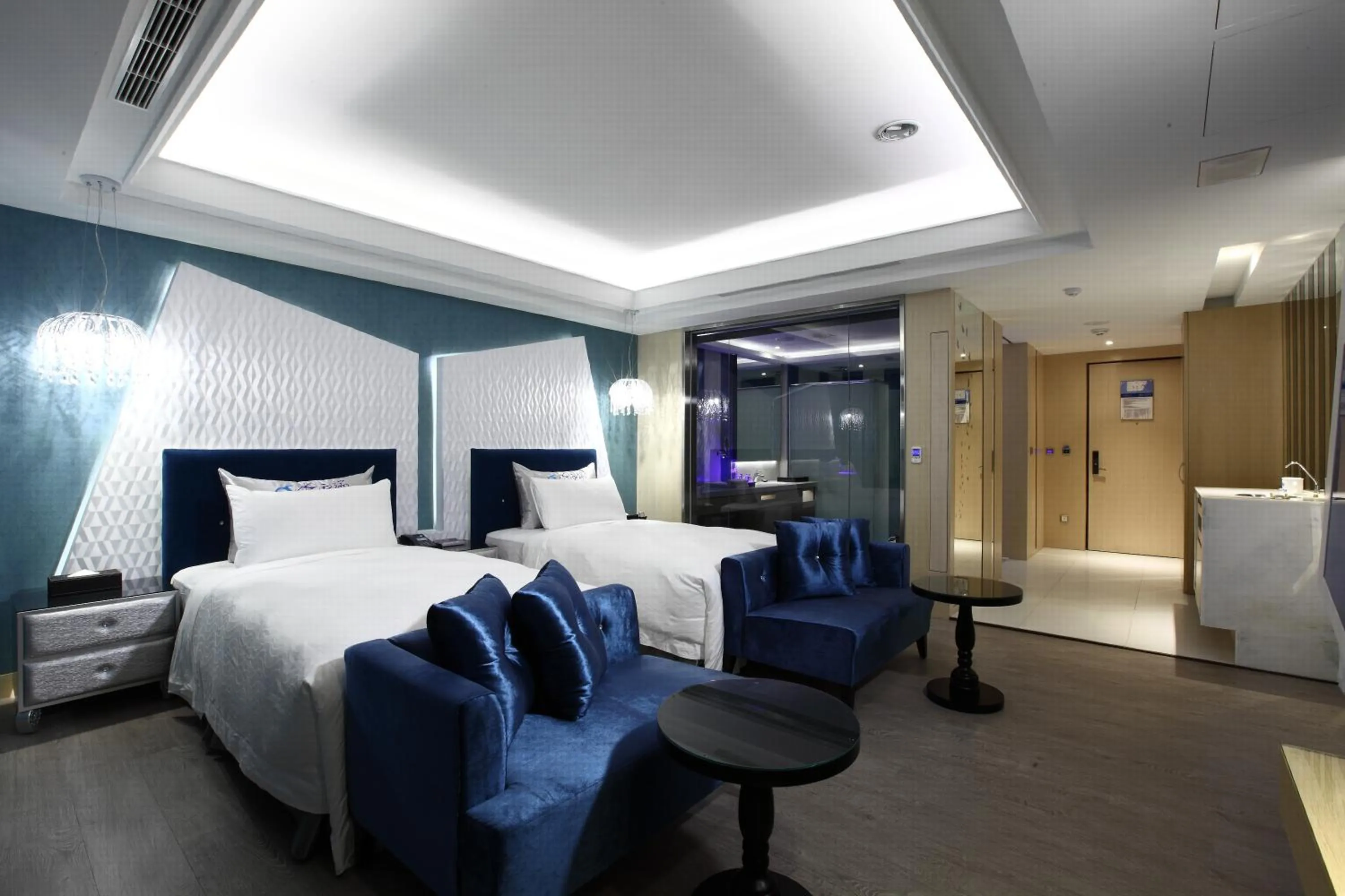 Decorative detail, Bed in Icloud Luxury Resort & Hotel