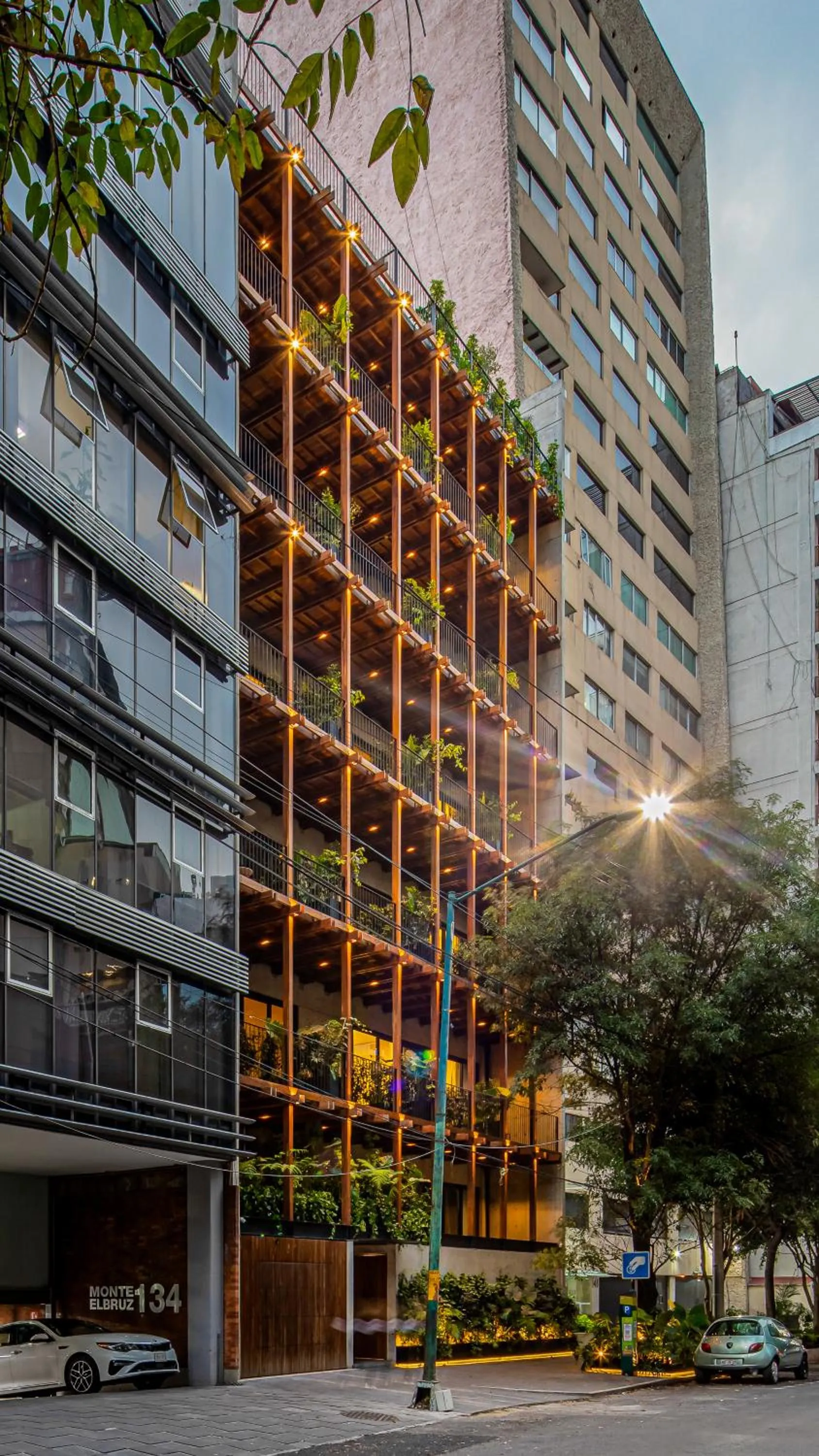 Facade/entrance in Ana Polanco Apartments