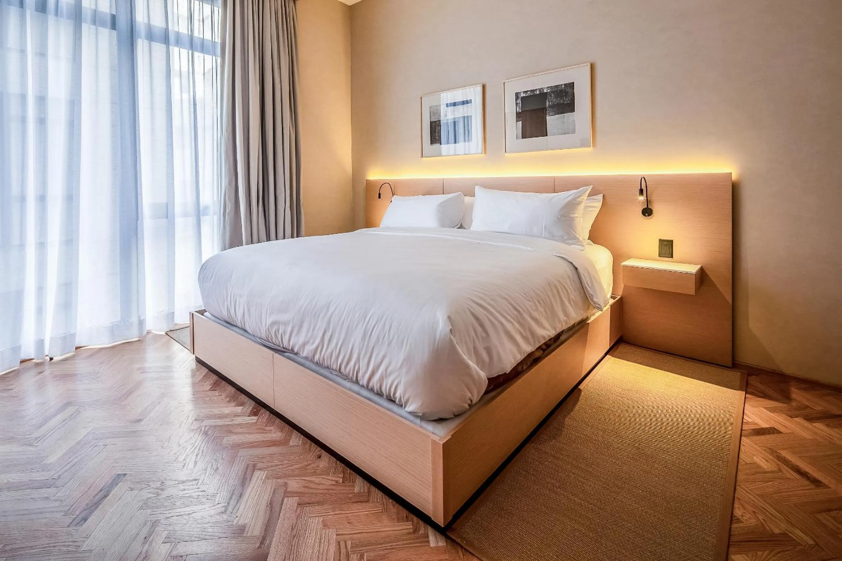 Bedroom, Bed in Ana Polanco Apartments