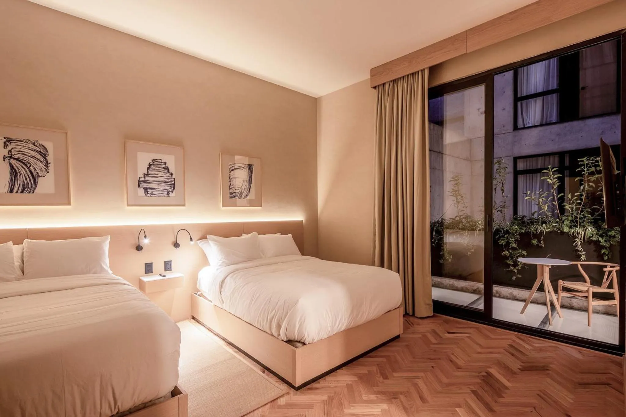 Bedroom, Bed in Ana Polanco Apartments