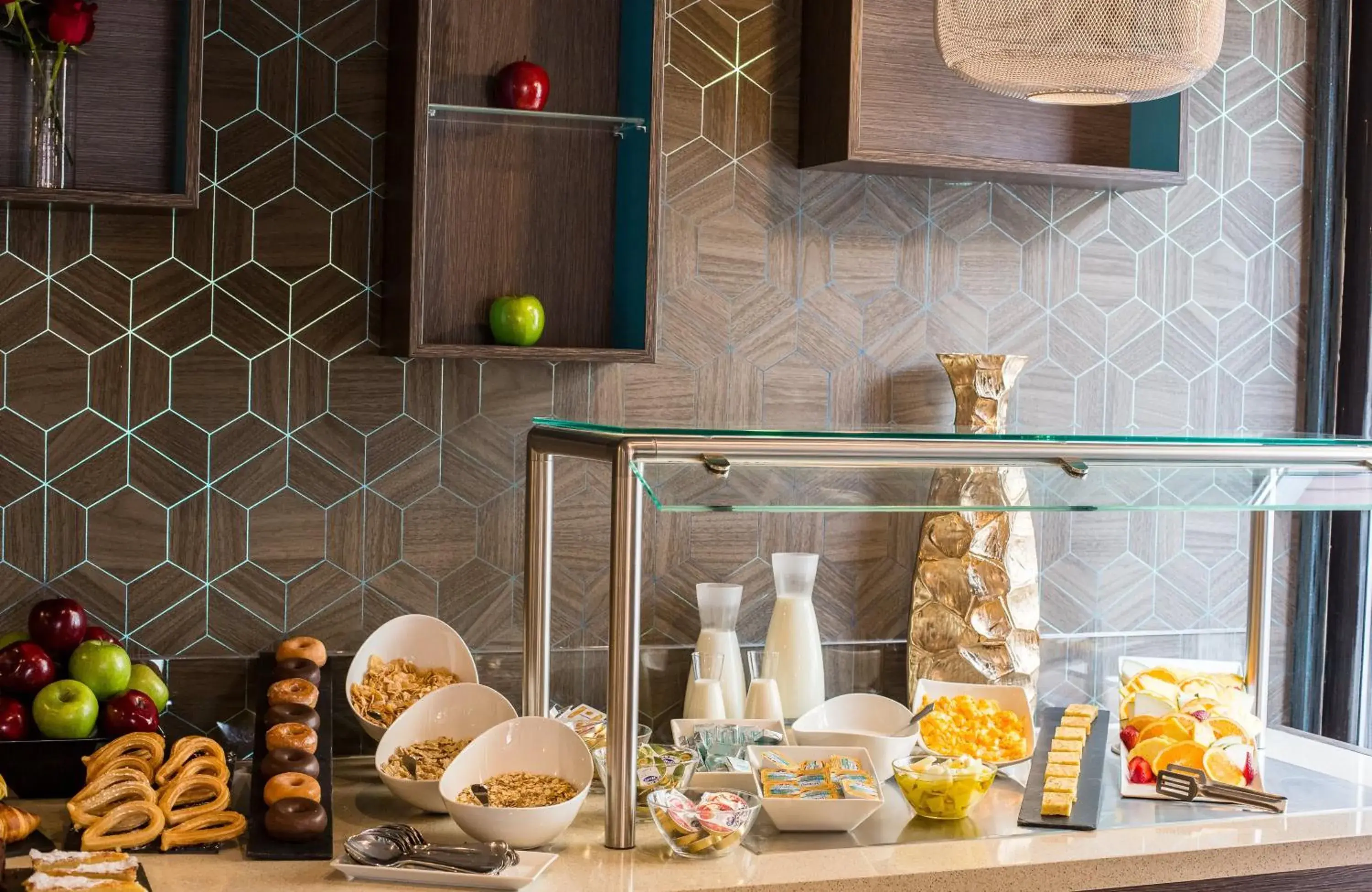 Buffet breakfast in Leonardo Boutique Hotel Madrid Buffet breakfast in Leonardo Boutique Hotel Madrid