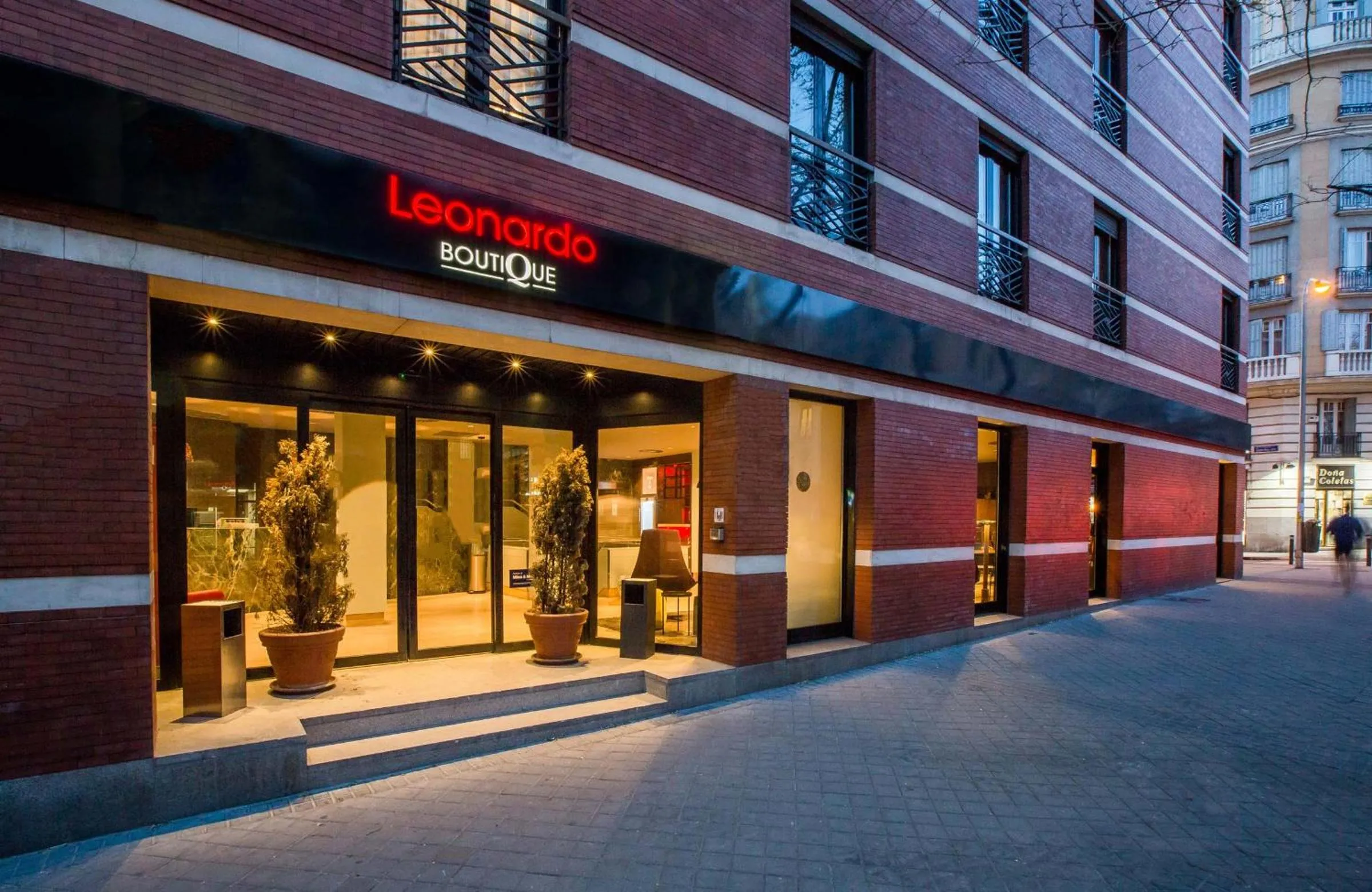 Facade/entrance in Leonardo Boutique Hotel Madrid