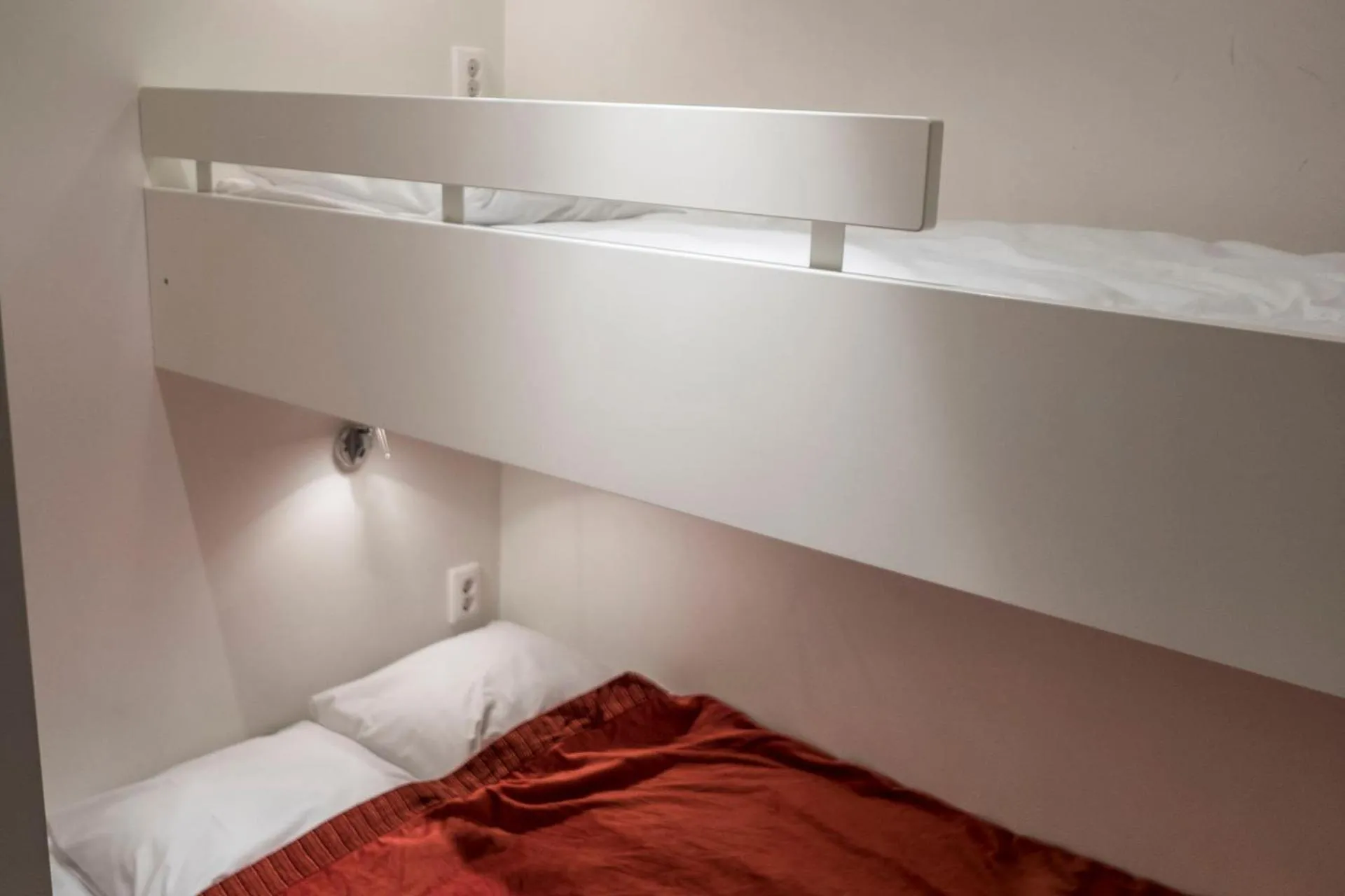 Bed in Vuokatti Sport Chalets