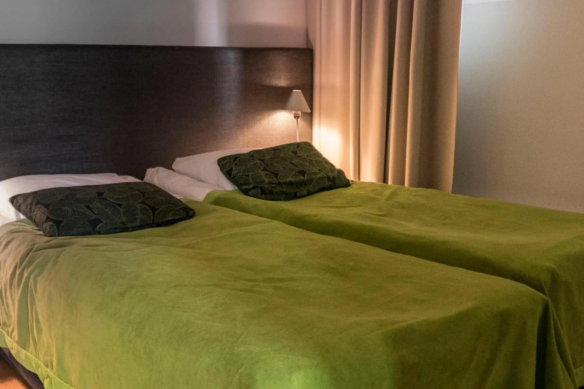 Bed in Vuokatti Sport Chalets