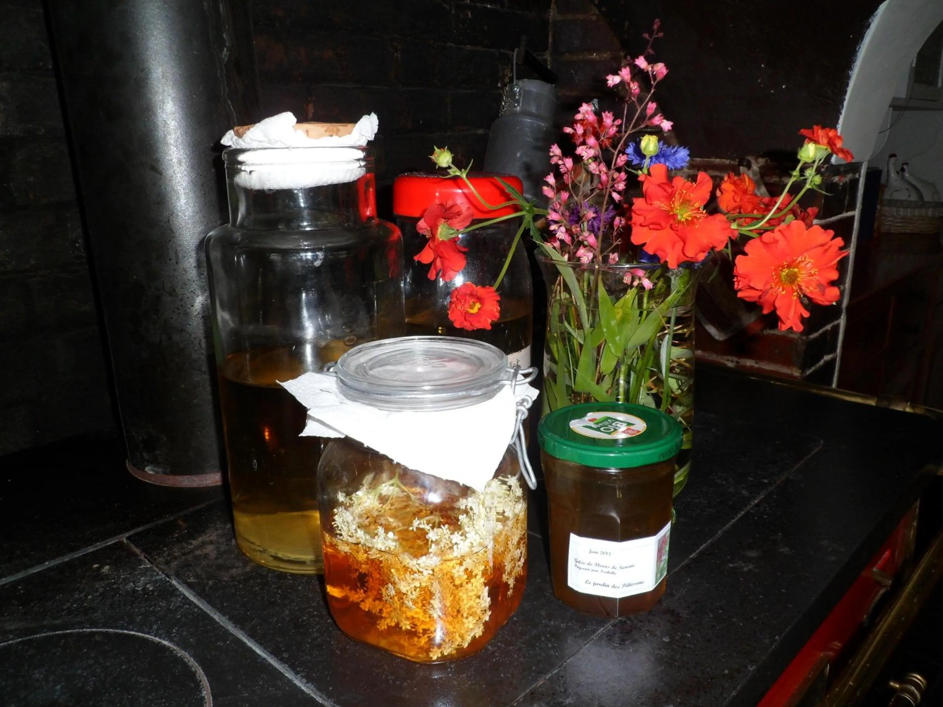 Decorative detail in Chambre d'hôtes - Le jardin des Patissons