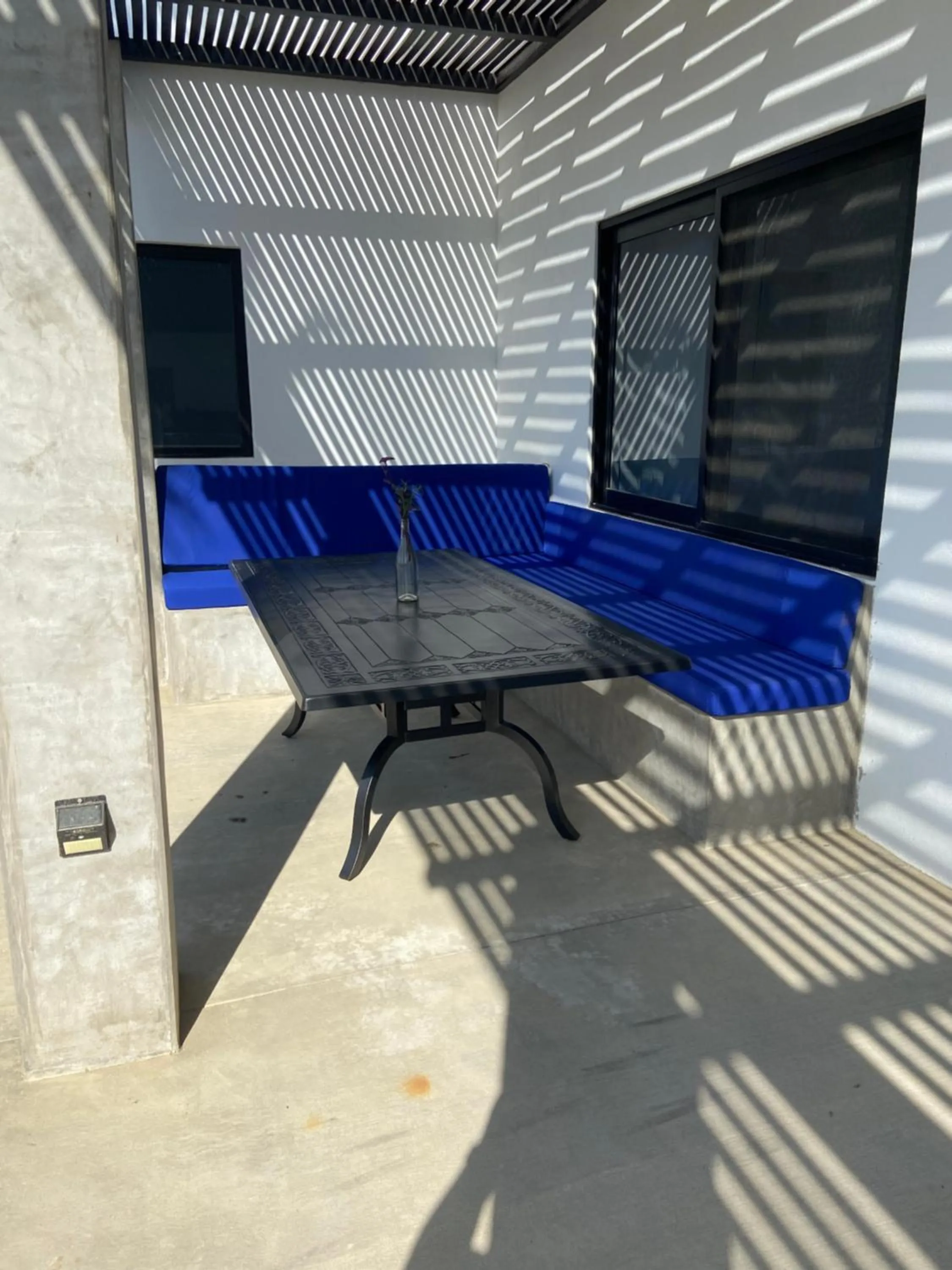 Patio in Las Palmas Hotel - Cerritos Beach