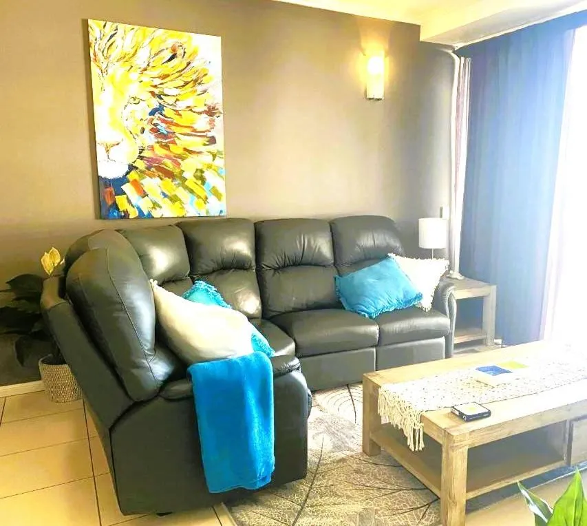 Living room in City Quays Accommodation
