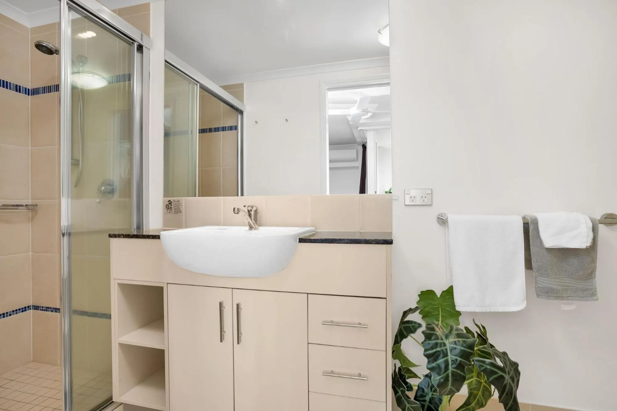Bathroom in City Quays Accommodation