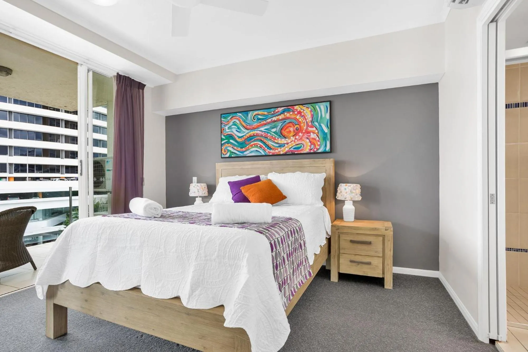 Bed in City Quays Accommodation