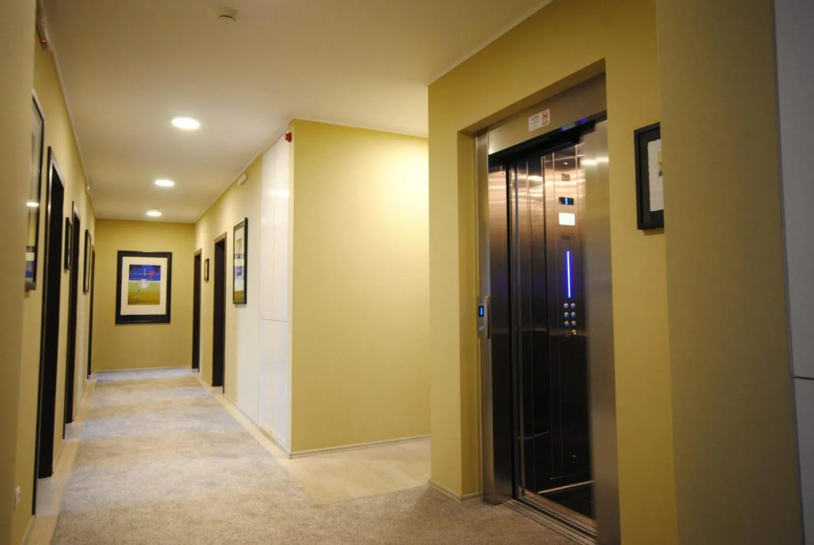 Floor plan in Hotel Callisto