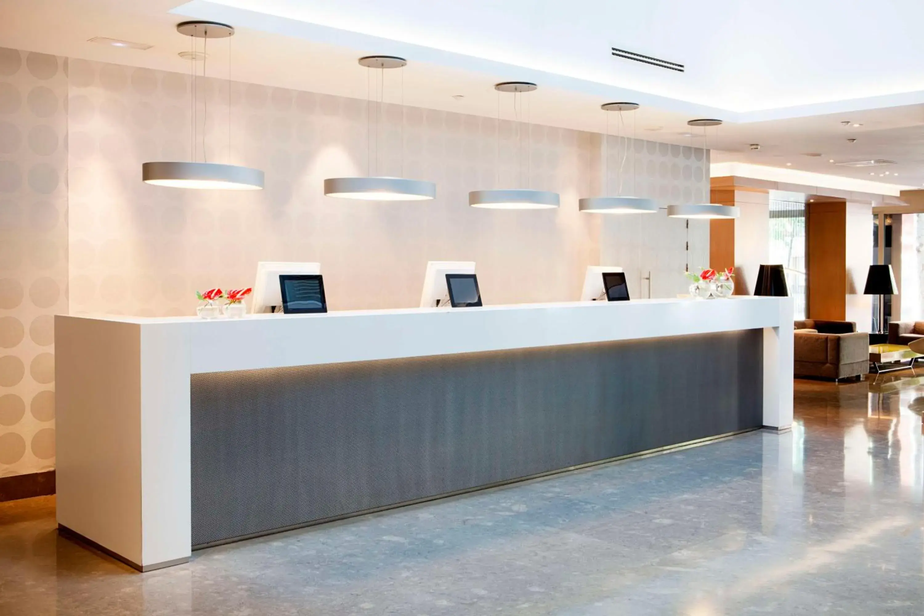 Lobby or reception in NH Madrid Principe de Vergara Lobby or reception in NH Madrid Principe de Vergara