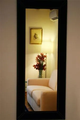 Decorative detail, Bed in Salmaso Apartments