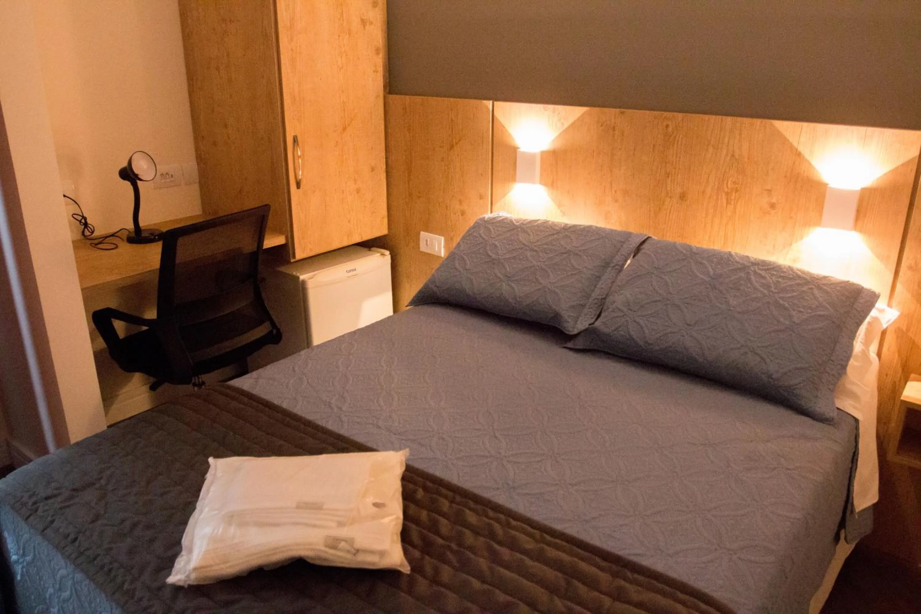 Bedroom, Bed in Hotel Descalvado