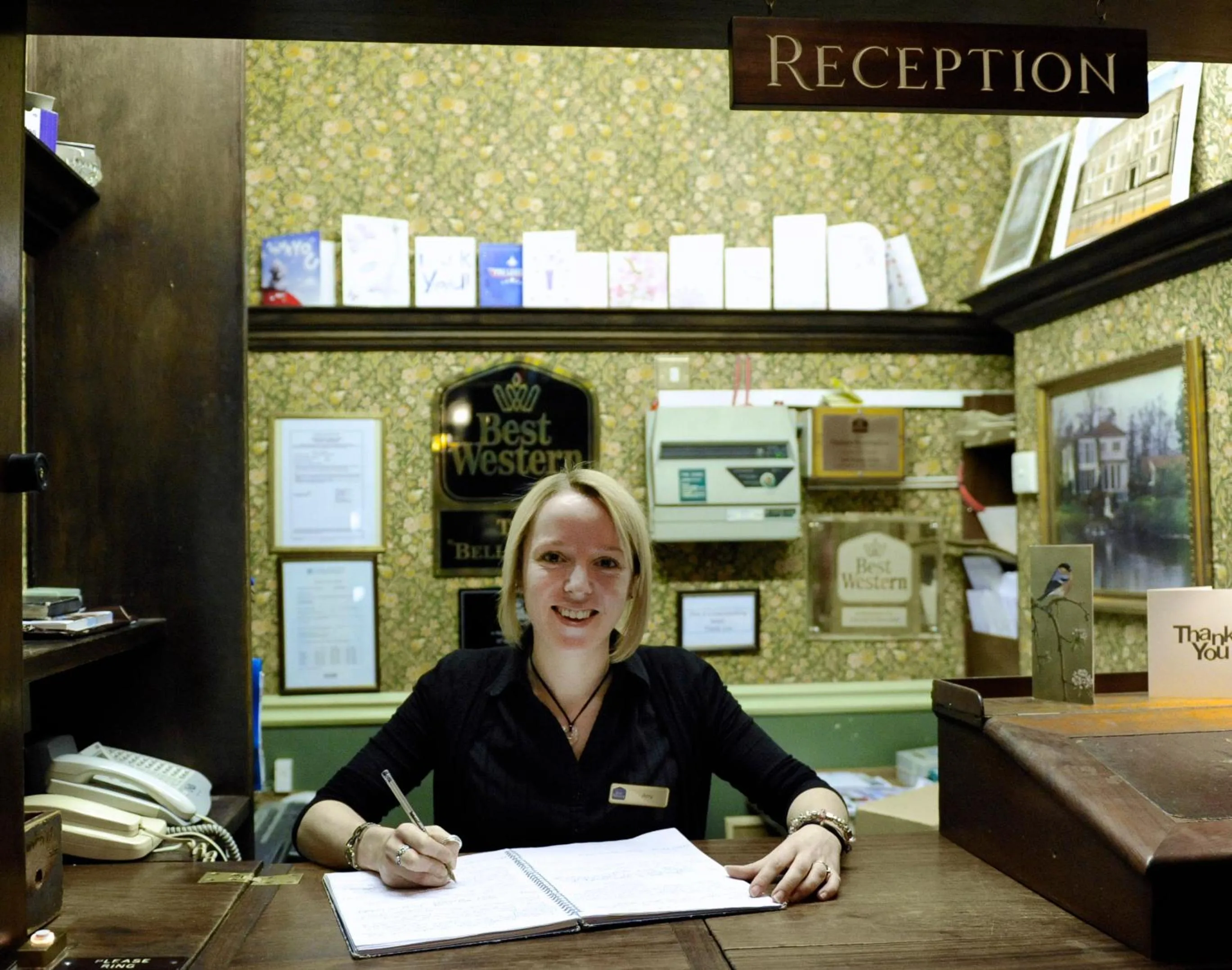 Lobby or reception in Best Western Bell in Driffield