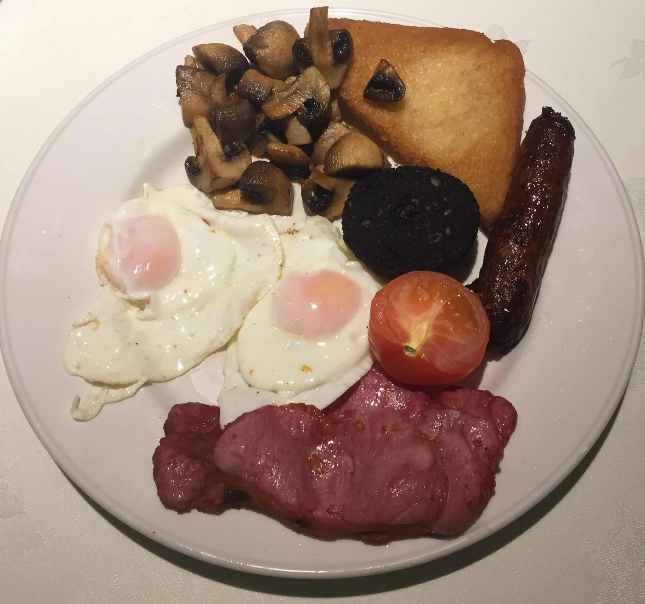 English/Irish breakfast in Best Western Bell in Driffield