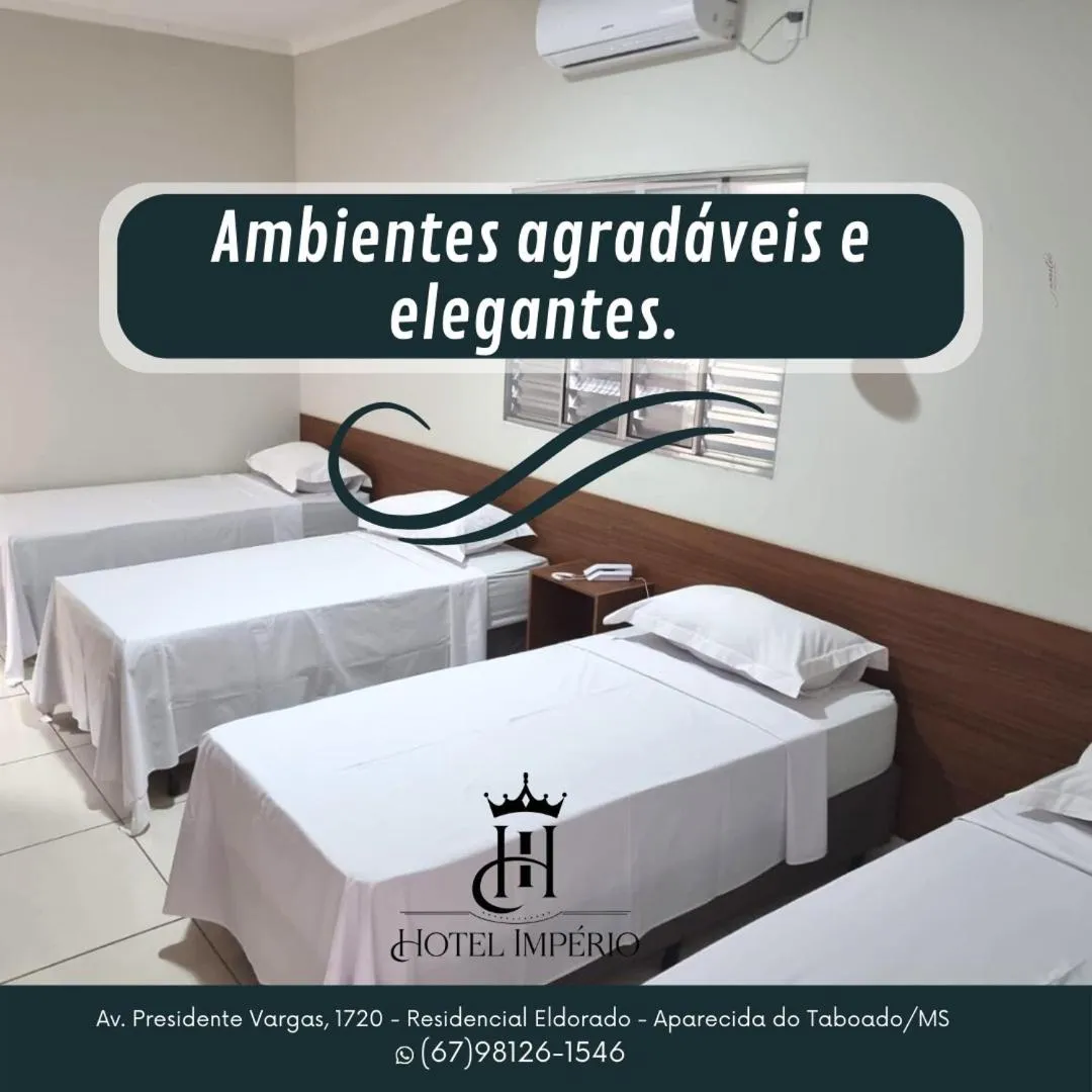 Bed in HOTEL IMPERIO