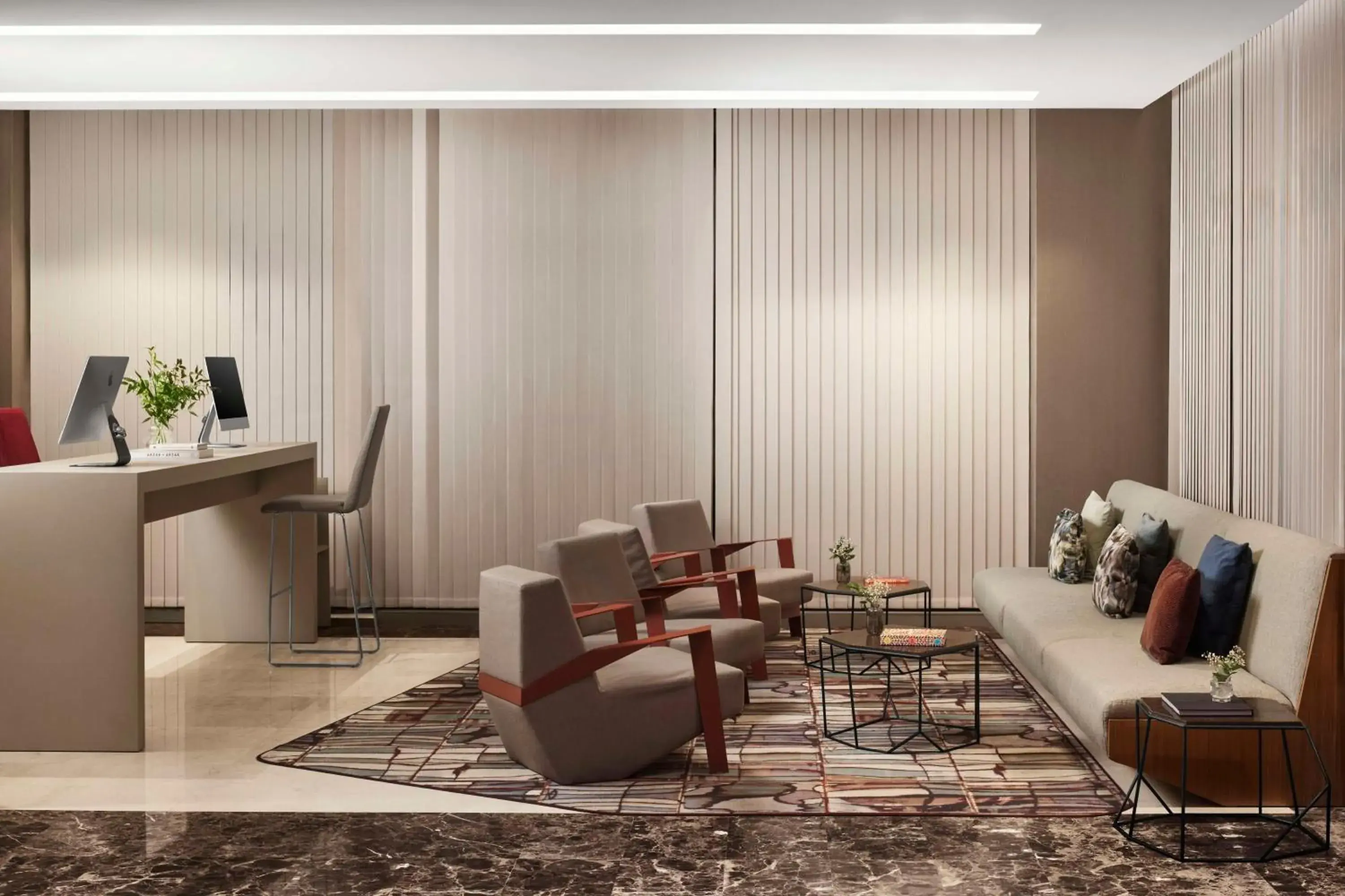 Lobby or reception in NH Collection San Sebastián Aranzazu Lobby or reception in NH Collection San Sebastián Aranzazu