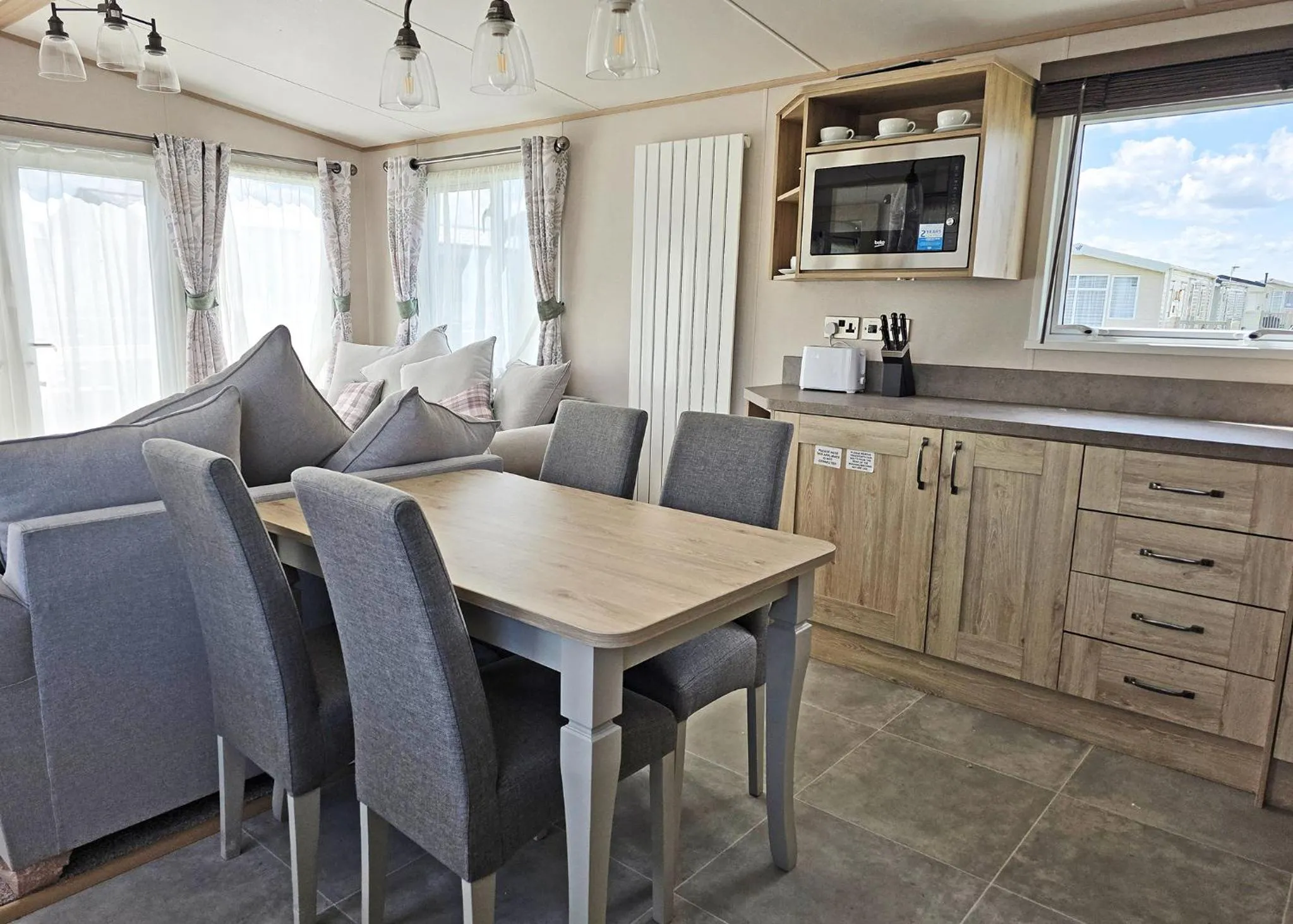 Property building in Coastfields Holiday Village