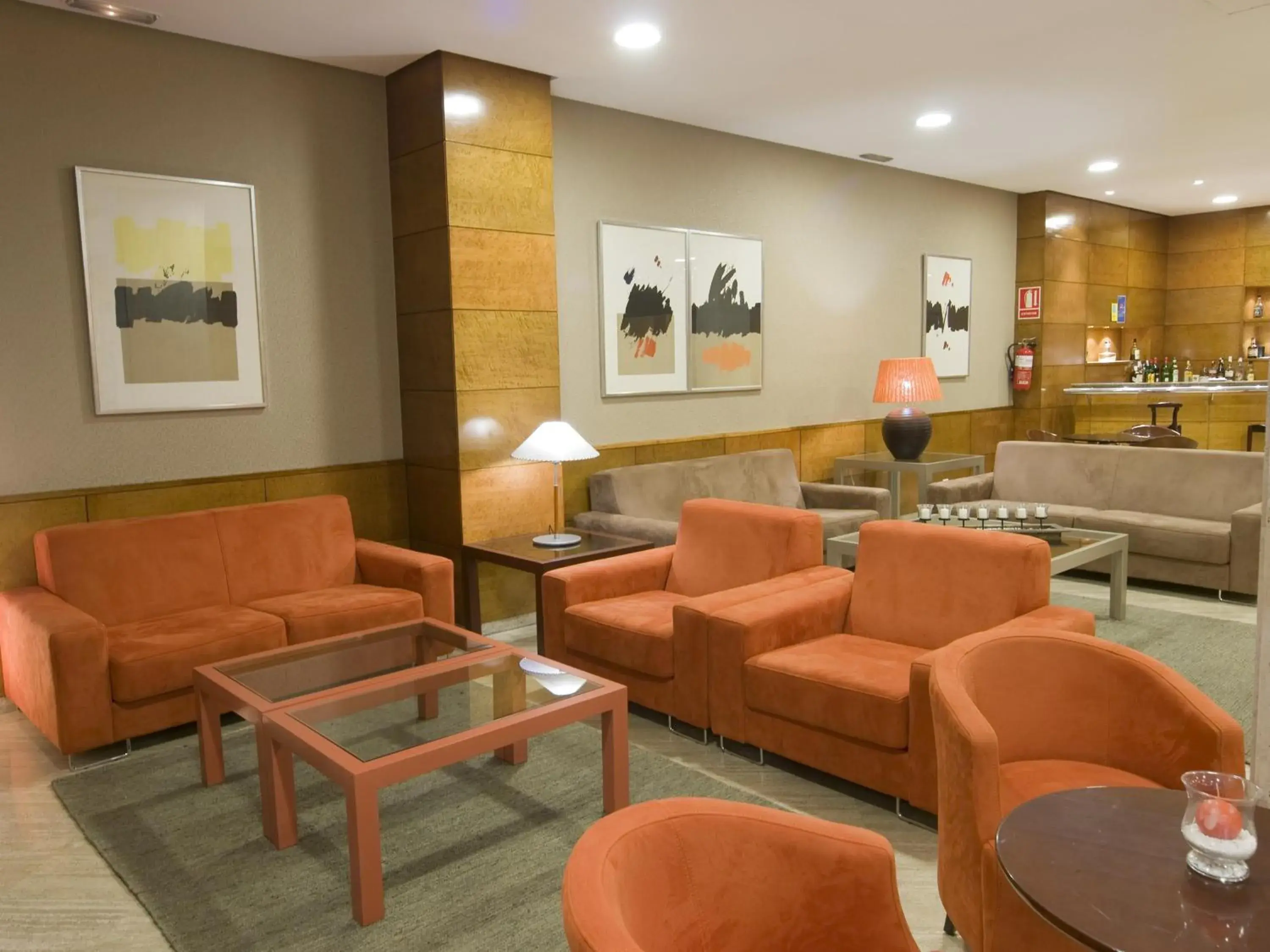 Lobby or reception in NH Oviedo Principado Lobby or reception in NH Oviedo Principado