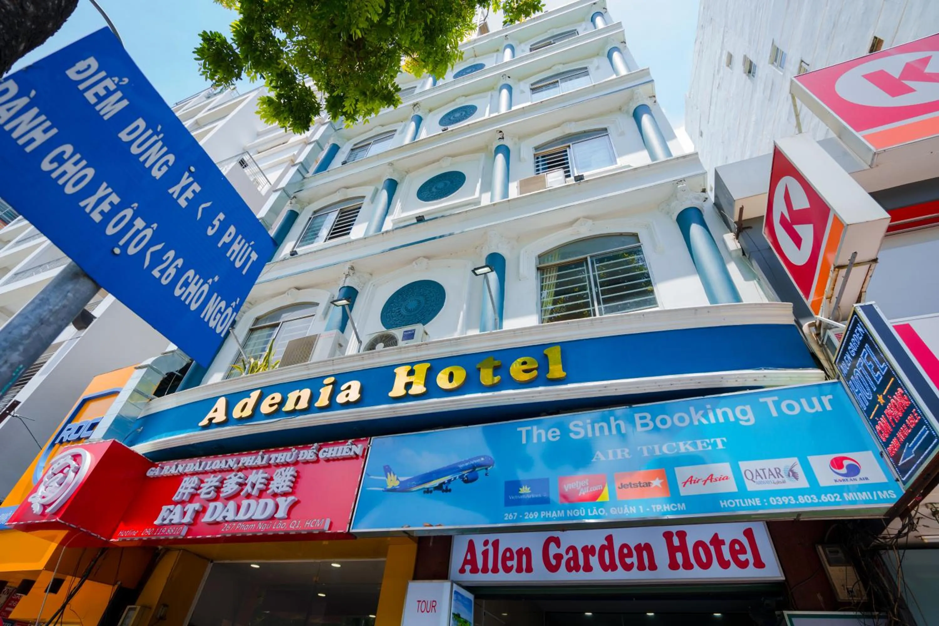 Property building in Adenia Hotel