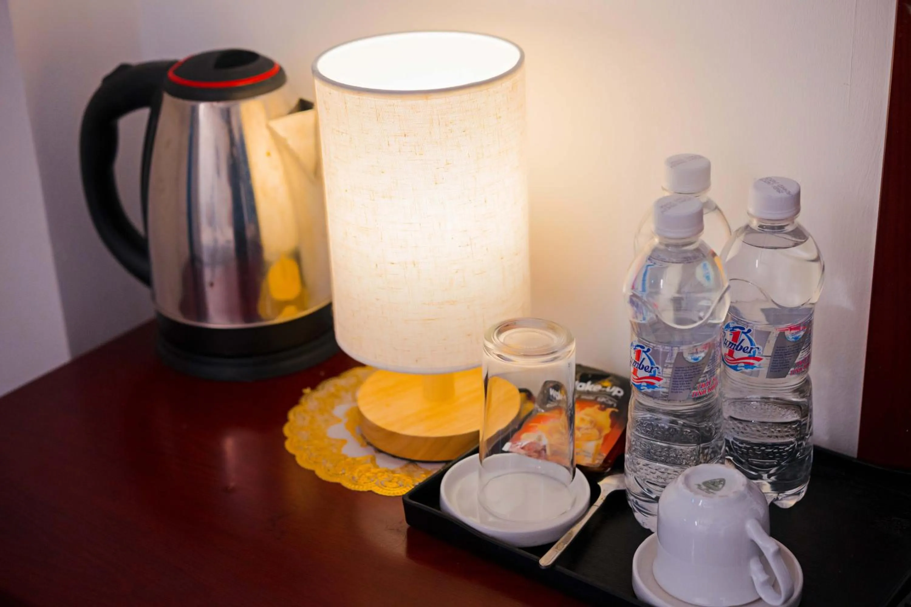 Coffee/tea facilities in Adenia Hotel